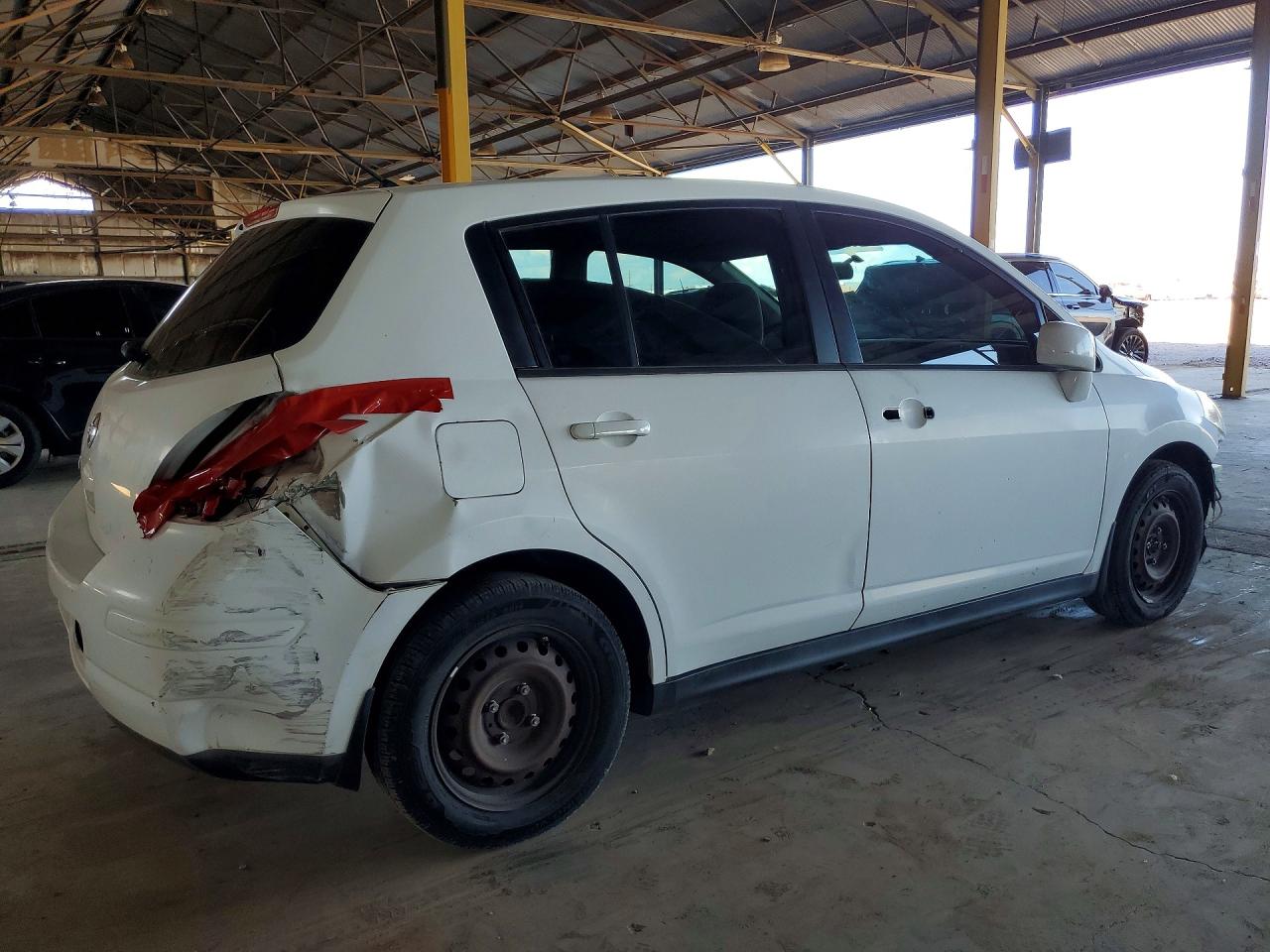 2009 Nissan Versa S Белый vin: 3N1BC13E49L487168