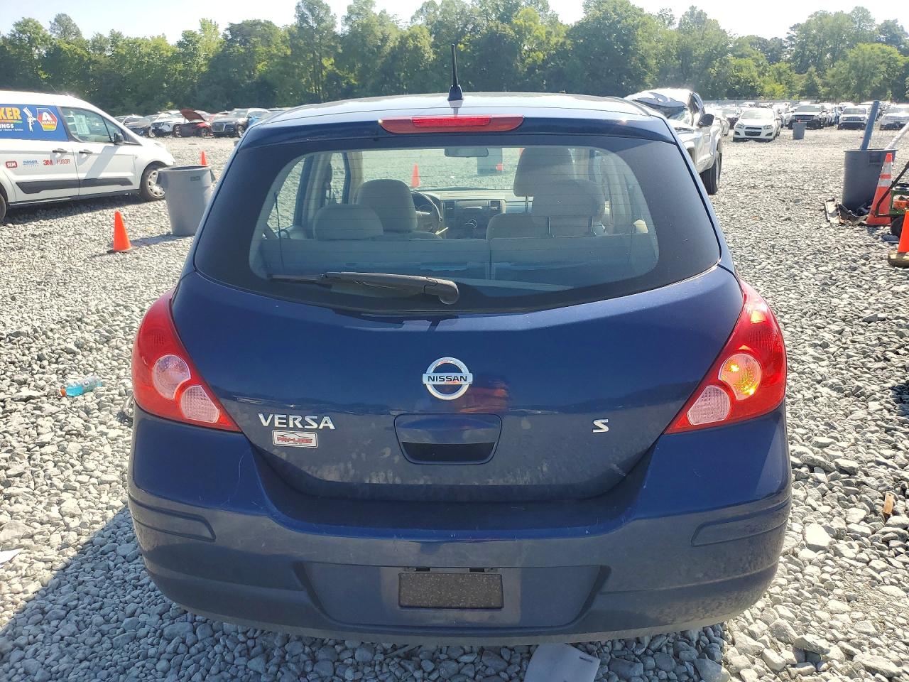2007 Nissan Versa 1.8 S Blue vin: 3N1BC13E57L429437