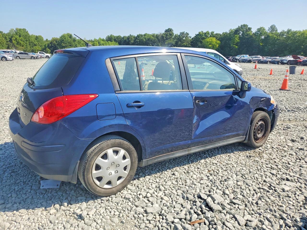 2007 Nissan Versa 1.8 S Blue vin: 3N1BC13E57L429437