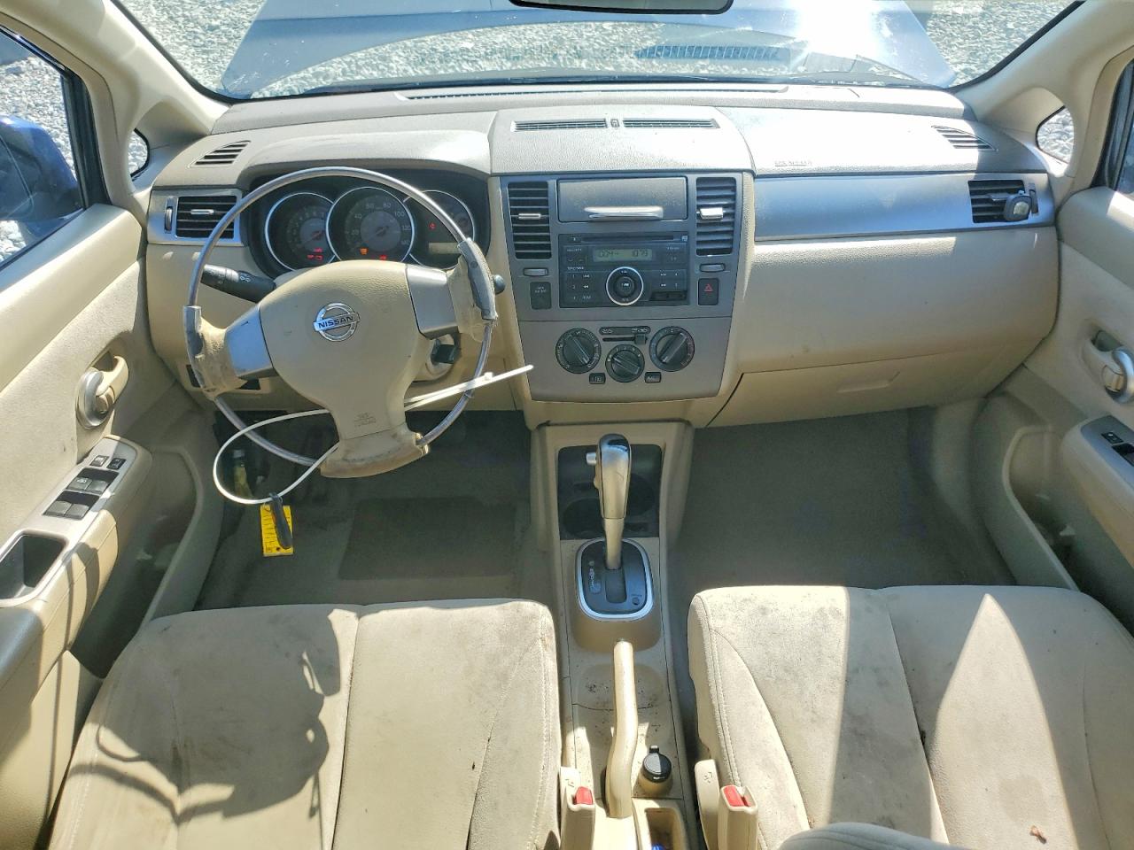 2007 Nissan Versa 1.8 S Blue vin: 3N1BC13E57L429437