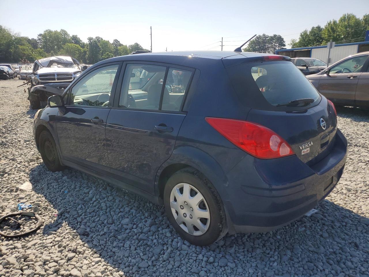 2007 Nissan Versa 1.8 S Blue vin: 3N1BC13E57L429437