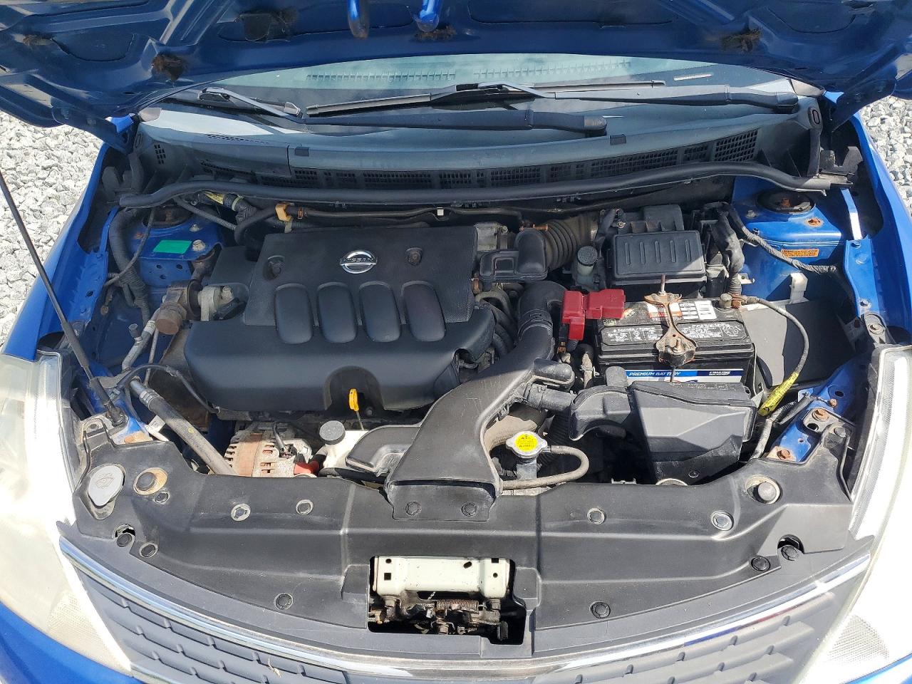 2008 Nissan Versa 1.8 S Blue vin: 3N1BC13E58L361531