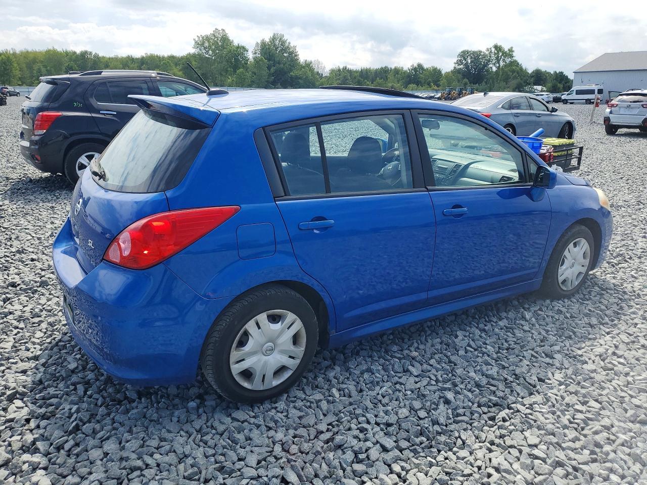 2008 Nissan Versa 1.8 S Blue vin: 3N1BC13E58L361531