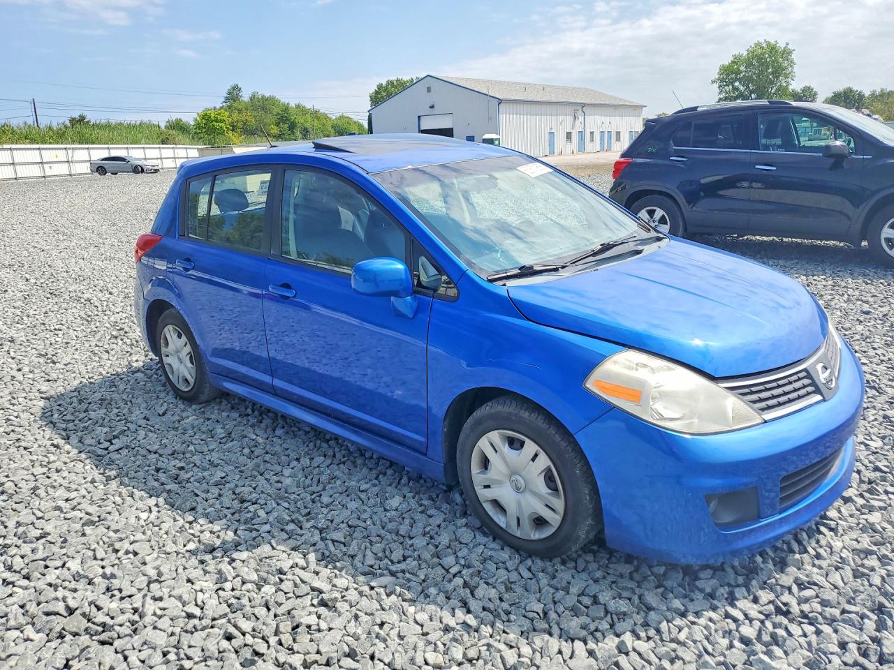 2008 Nissan Versa 1.8 S Blue vin: 3N1BC13E58L361531