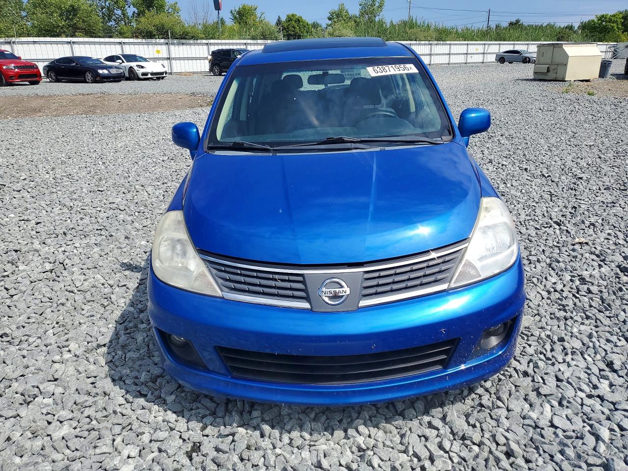 2008 Nissan Versa 1.8 S Blue vin: 3N1BC13E58L361531