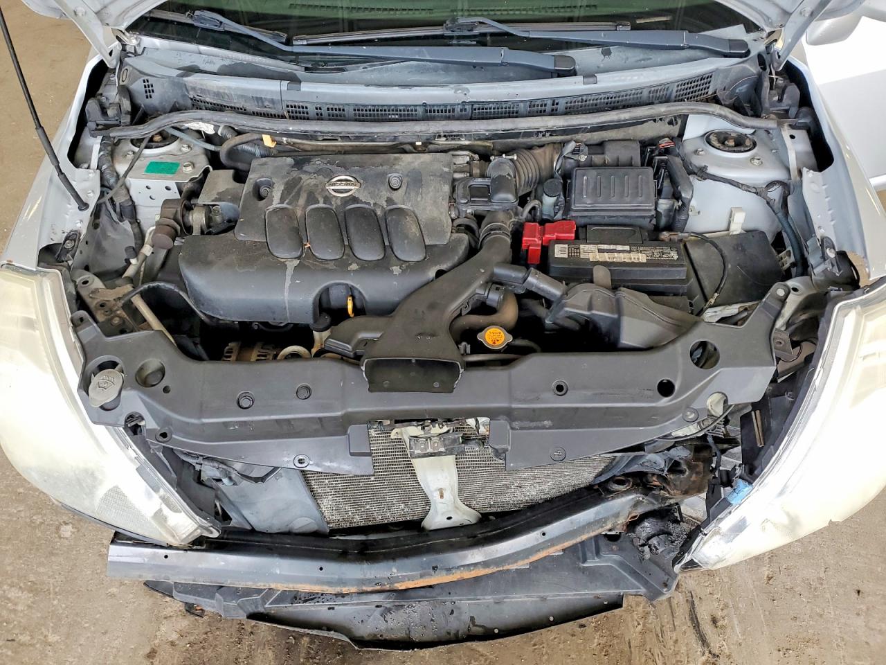 2008 Nissan Versa 1.8 S Silver vin: 3N1BC13E58L376207
