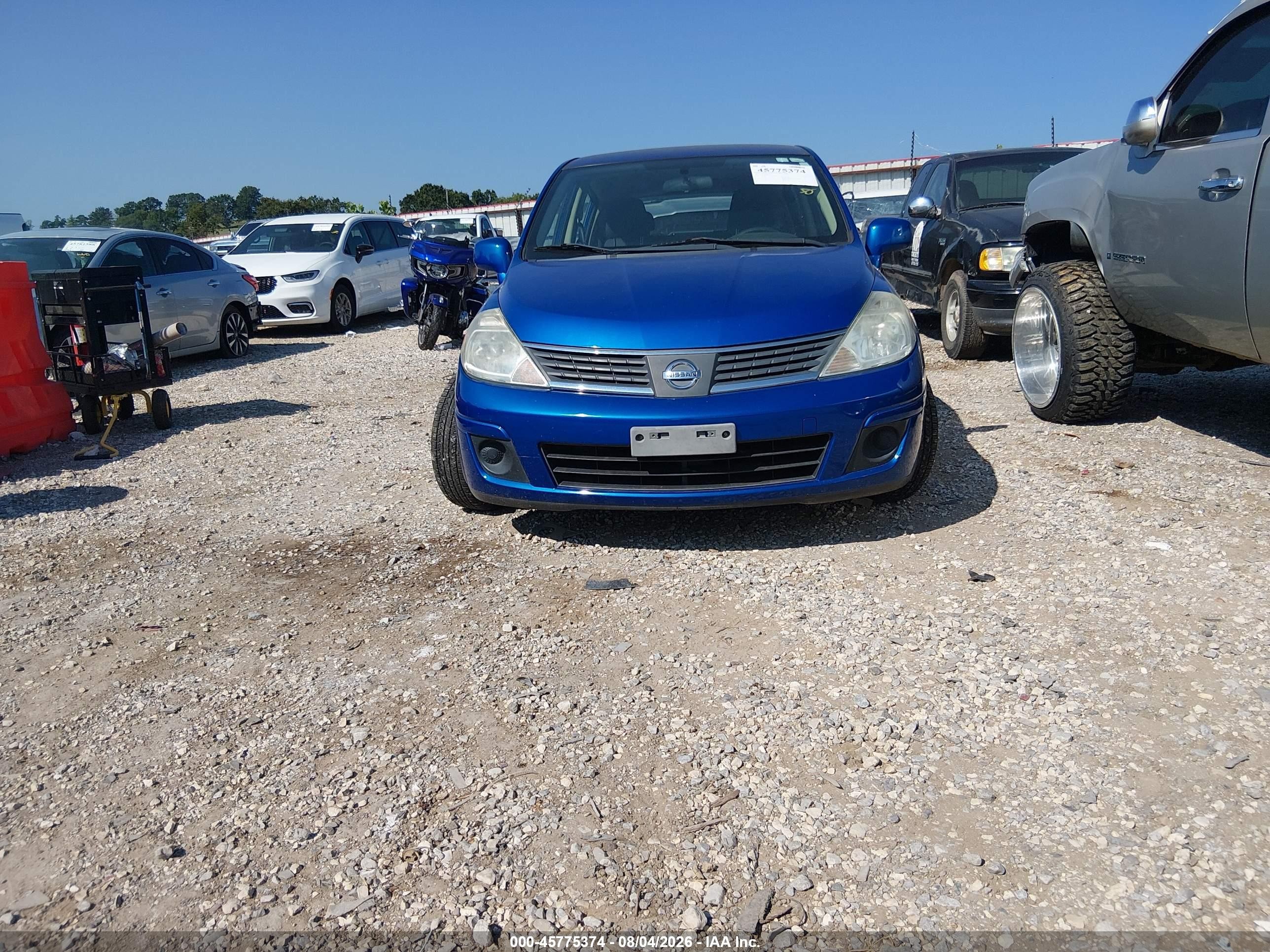 2009 Nissan Versa 1.8sl Blue vin: 3N1BC13E59L354645