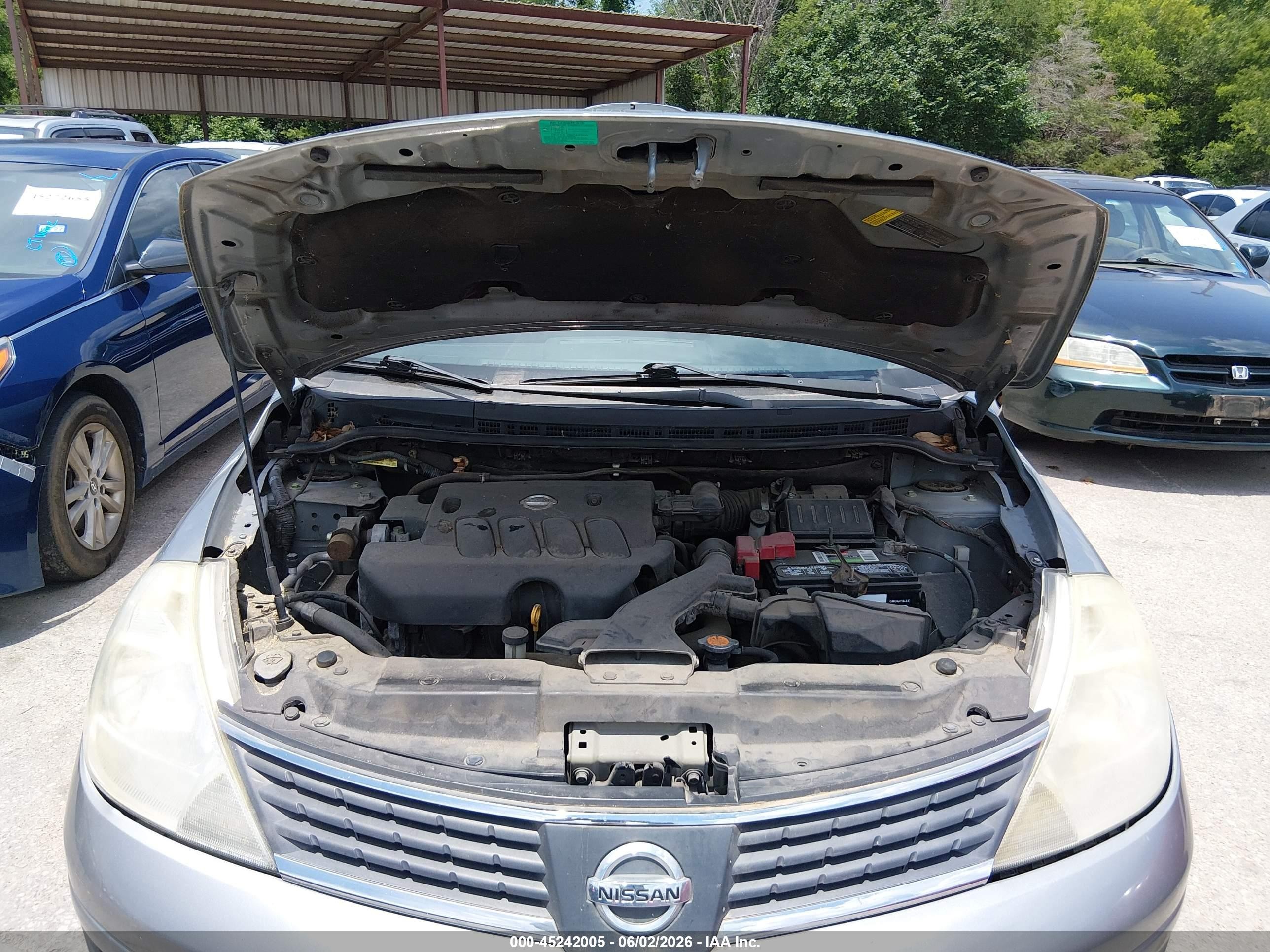 2009 Nissan Versa 1.8sl Silver vin: 3N1BC13E59L392103