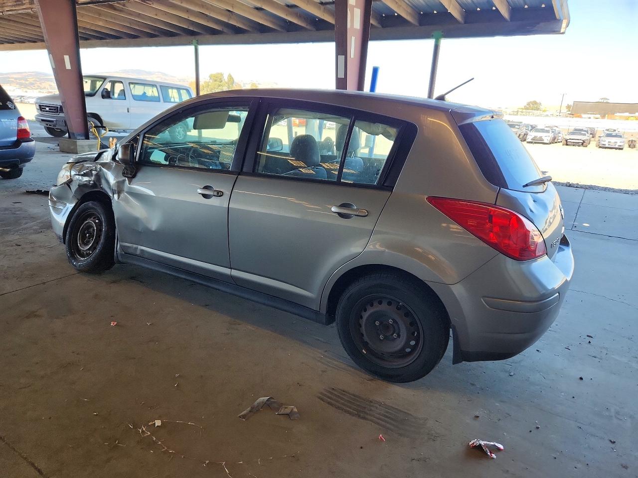 2009 Nissan Versa 1.8 S Gray vin: 3N1BC13E59L404525