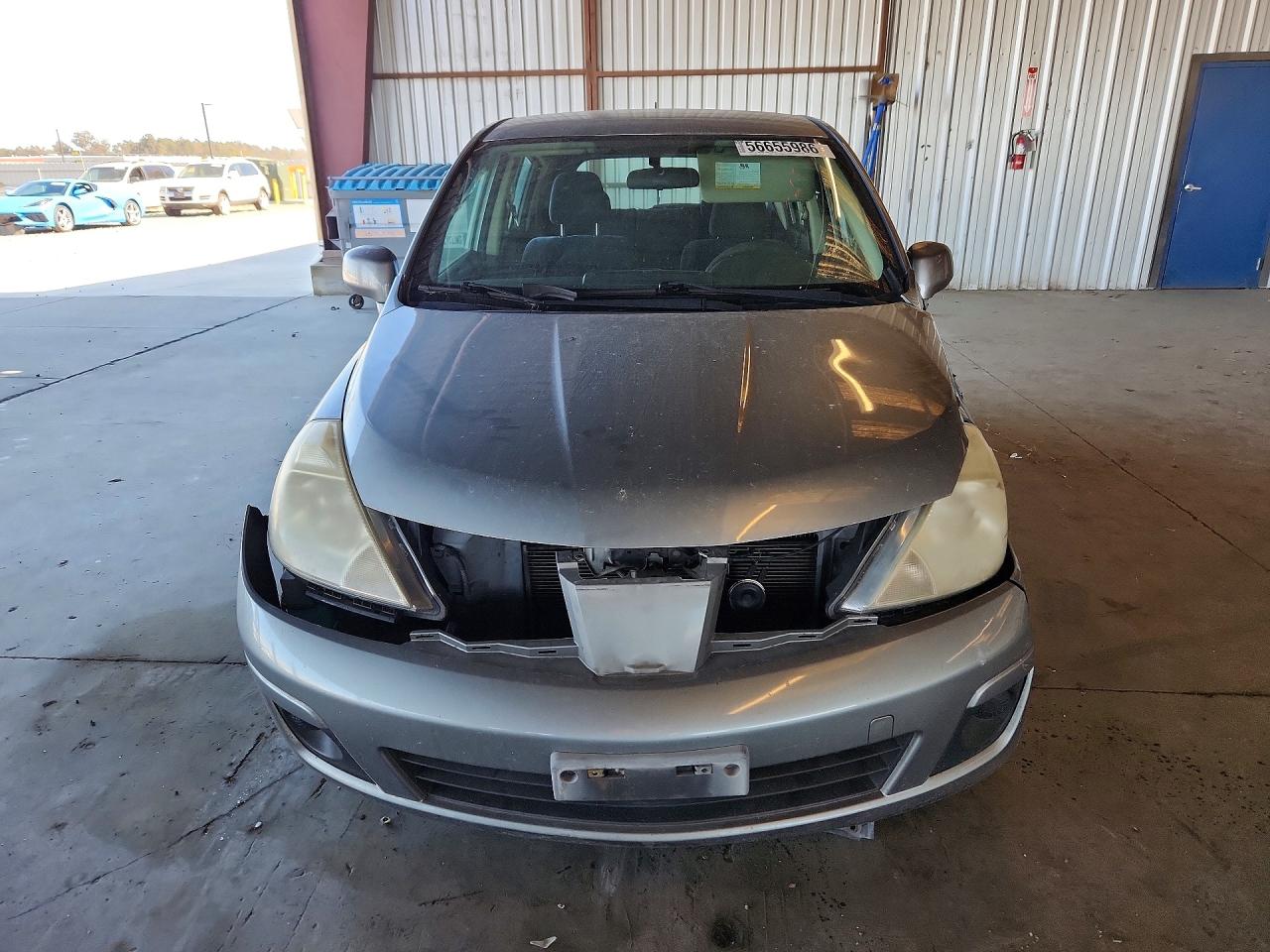 2009 Nissan Versa 1.8 S Gray vin: 3N1BC13E59L404525