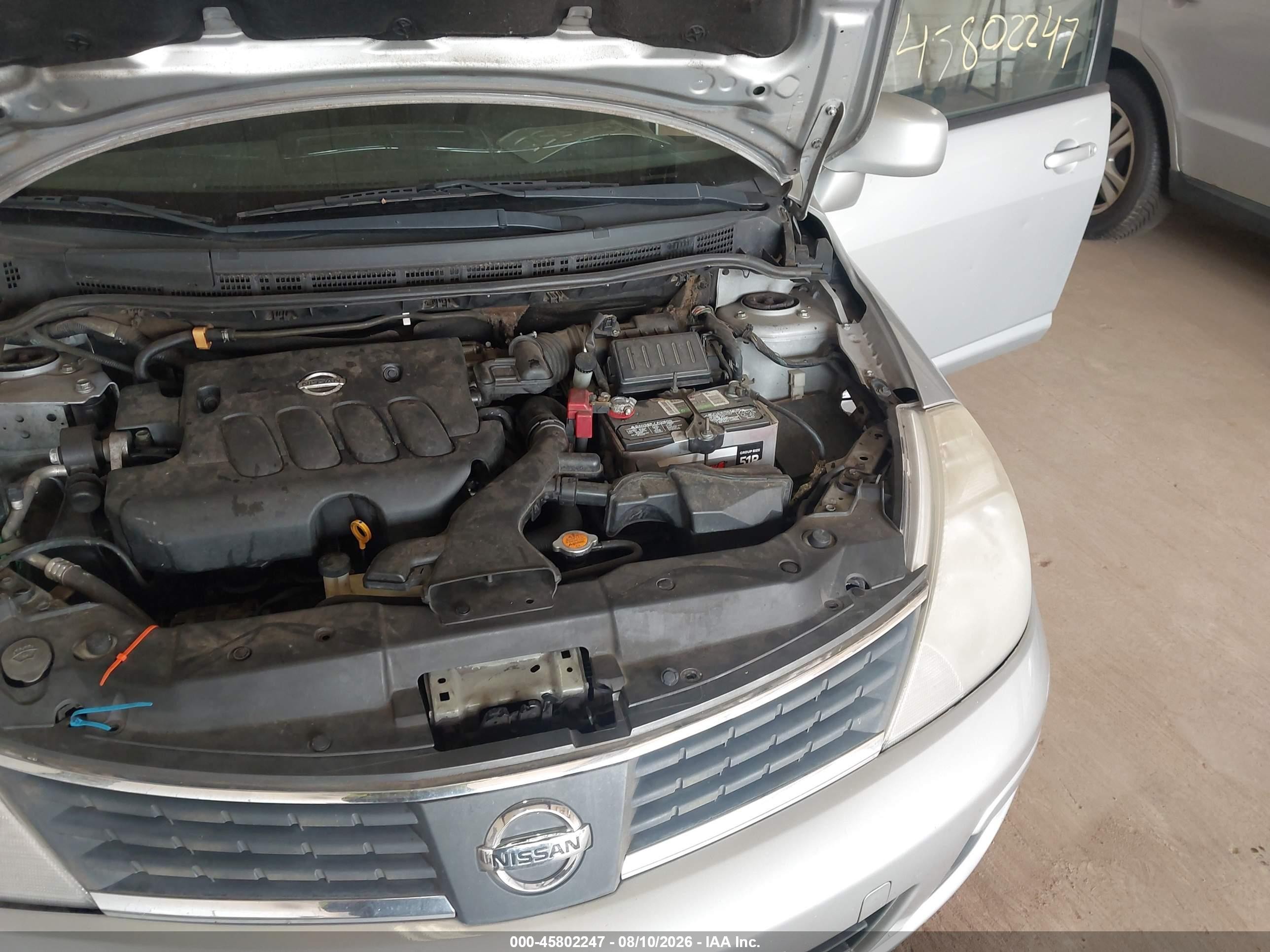 2009 Nissan Versa 1.8sl Silver vin: 3N1BC13E59L404816