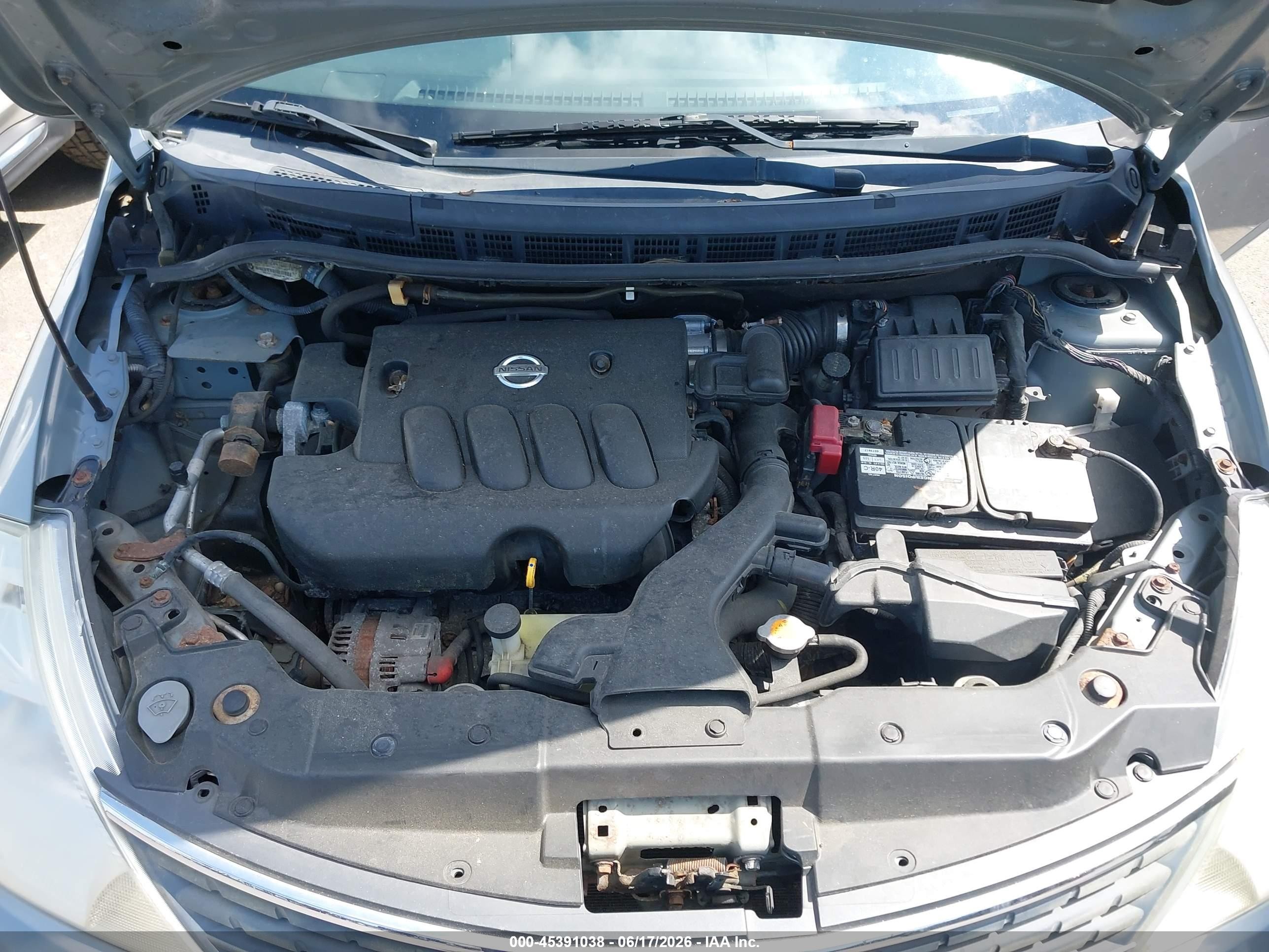 2009 Nissan Versa 1.8sl Серебряный vin: 3N1BC13E59L405741
