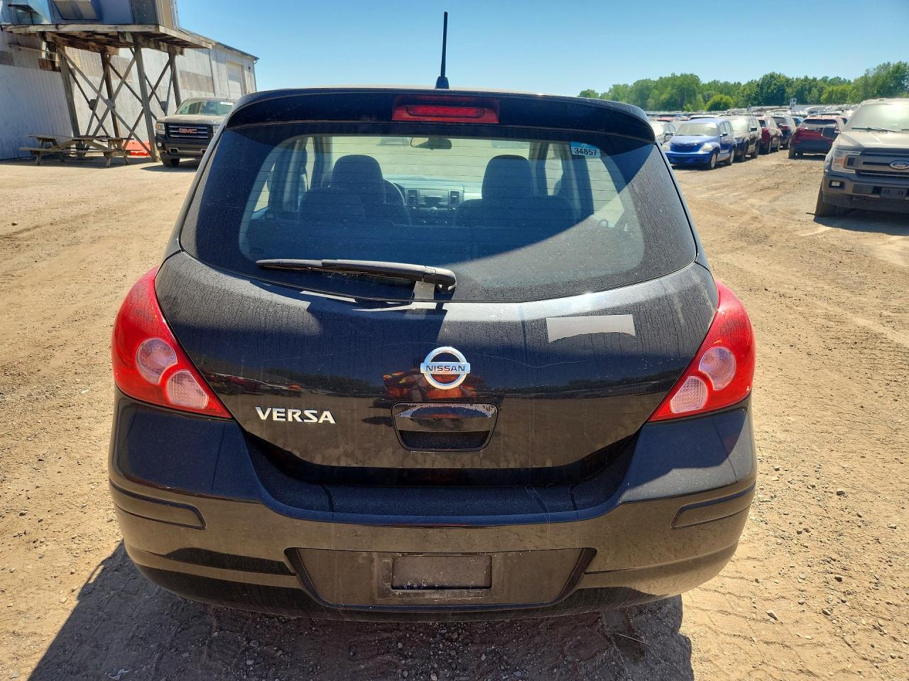 2009 Nissan Versa 1.8 S Черный vin: 3N1BC13E59L420059
