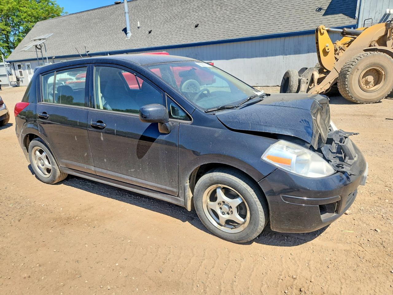 2009 Nissan Versa 1.8 S Черный vin: 3N1BC13E59L420059