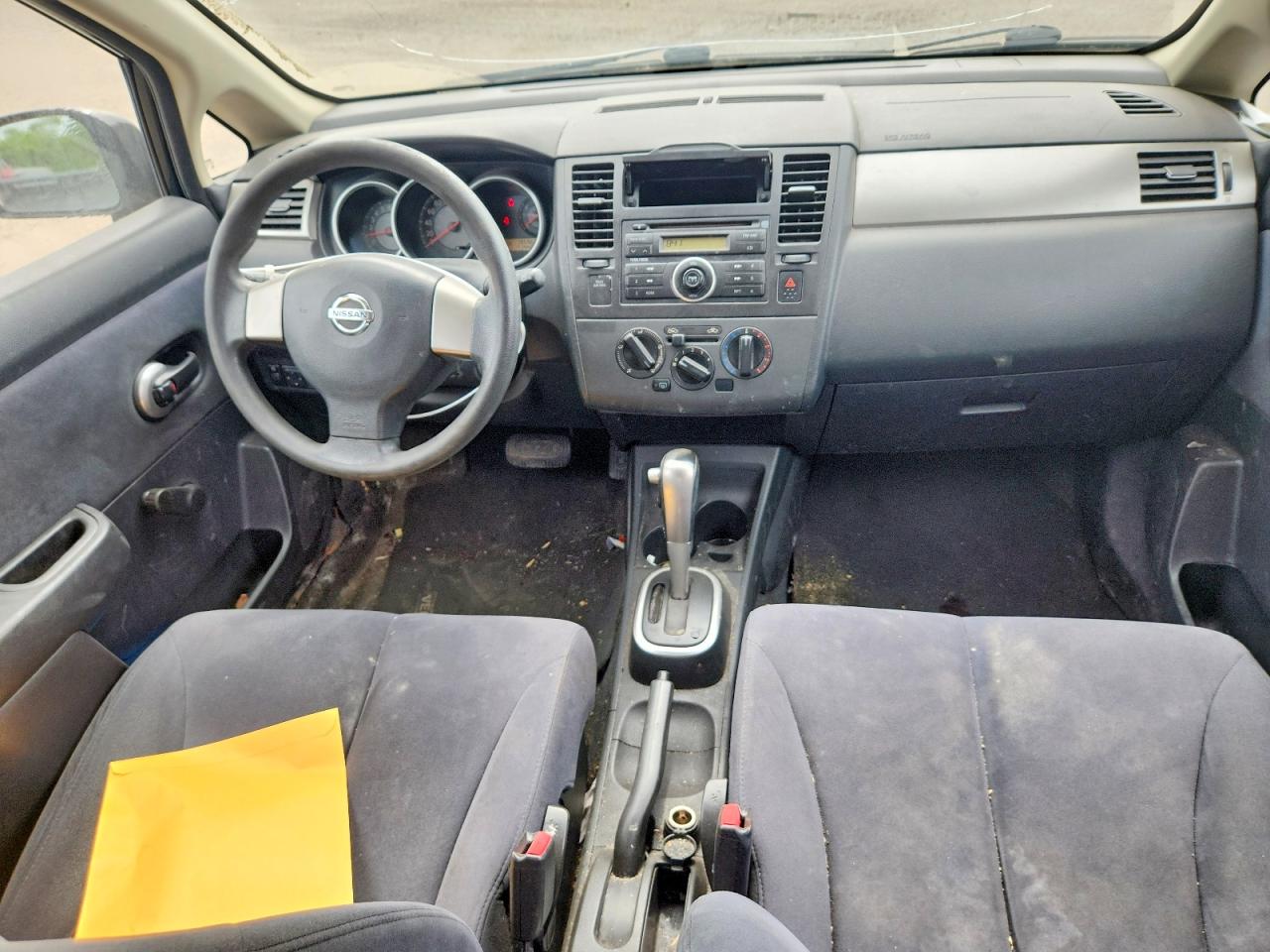 2009 Nissan Versa 1.8 S Black vin: 3N1BC13E59L477703