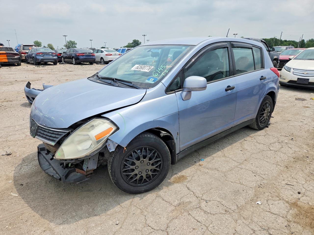 2009 Nissan Versa 1.8 S Blue vin: 3N1BC13E59L485168