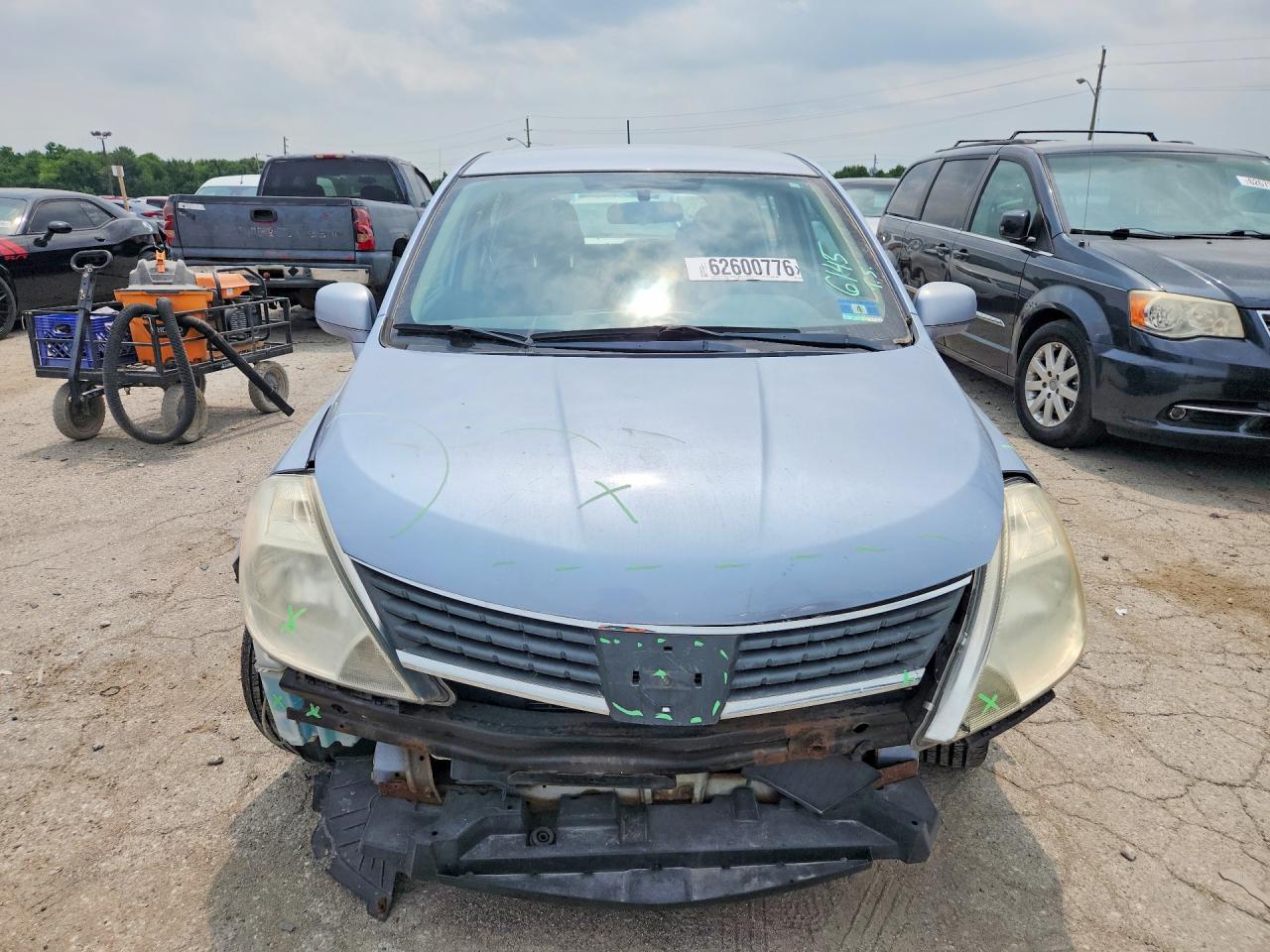 2009 Nissan Versa 1.8 S Blue vin: 3N1BC13E59L485168