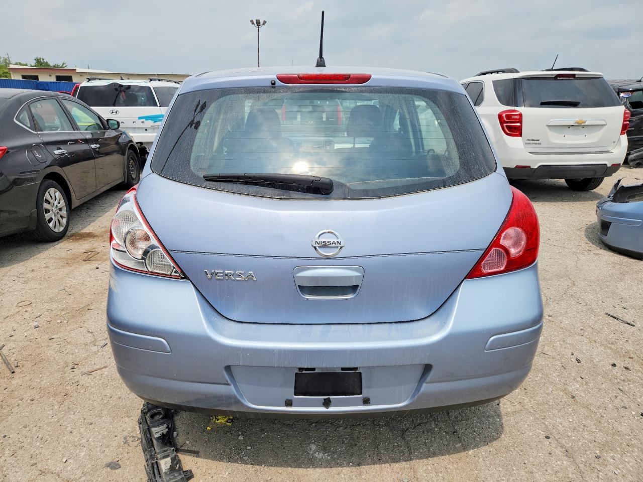 2009 Nissan Versa 1.8 S Blue vin: 3N1BC13E59L485168