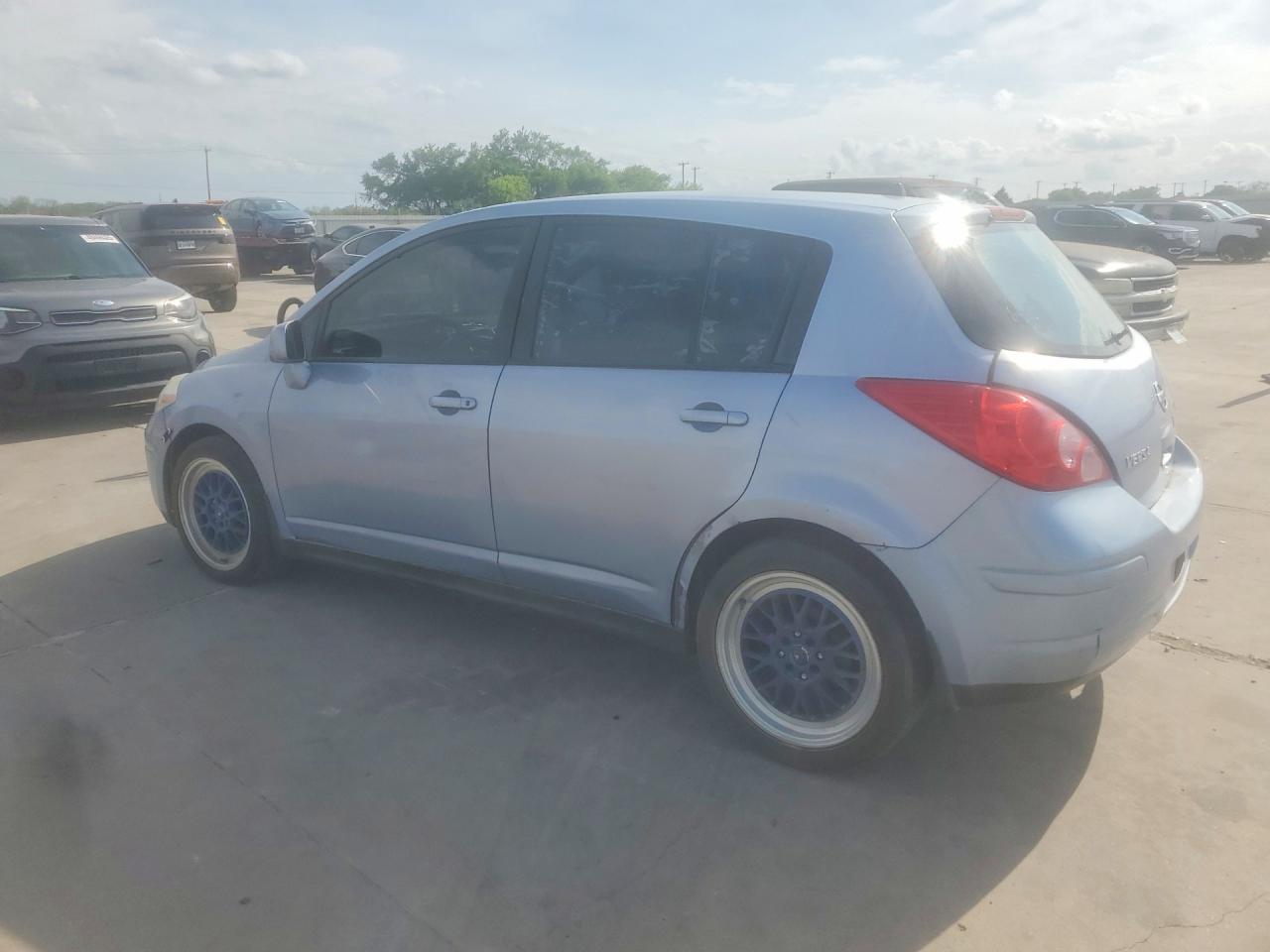 2009 Nissan Versa 1.8 S Blue vin: 3N1BC13E59L490483