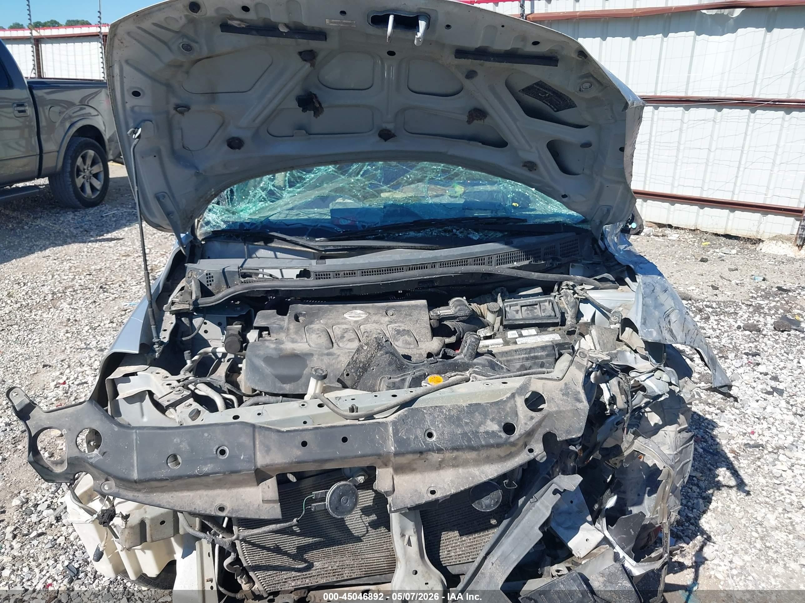 2007 Nissan Versa 1.8s Silver vin: 3N1BC13E67L363741