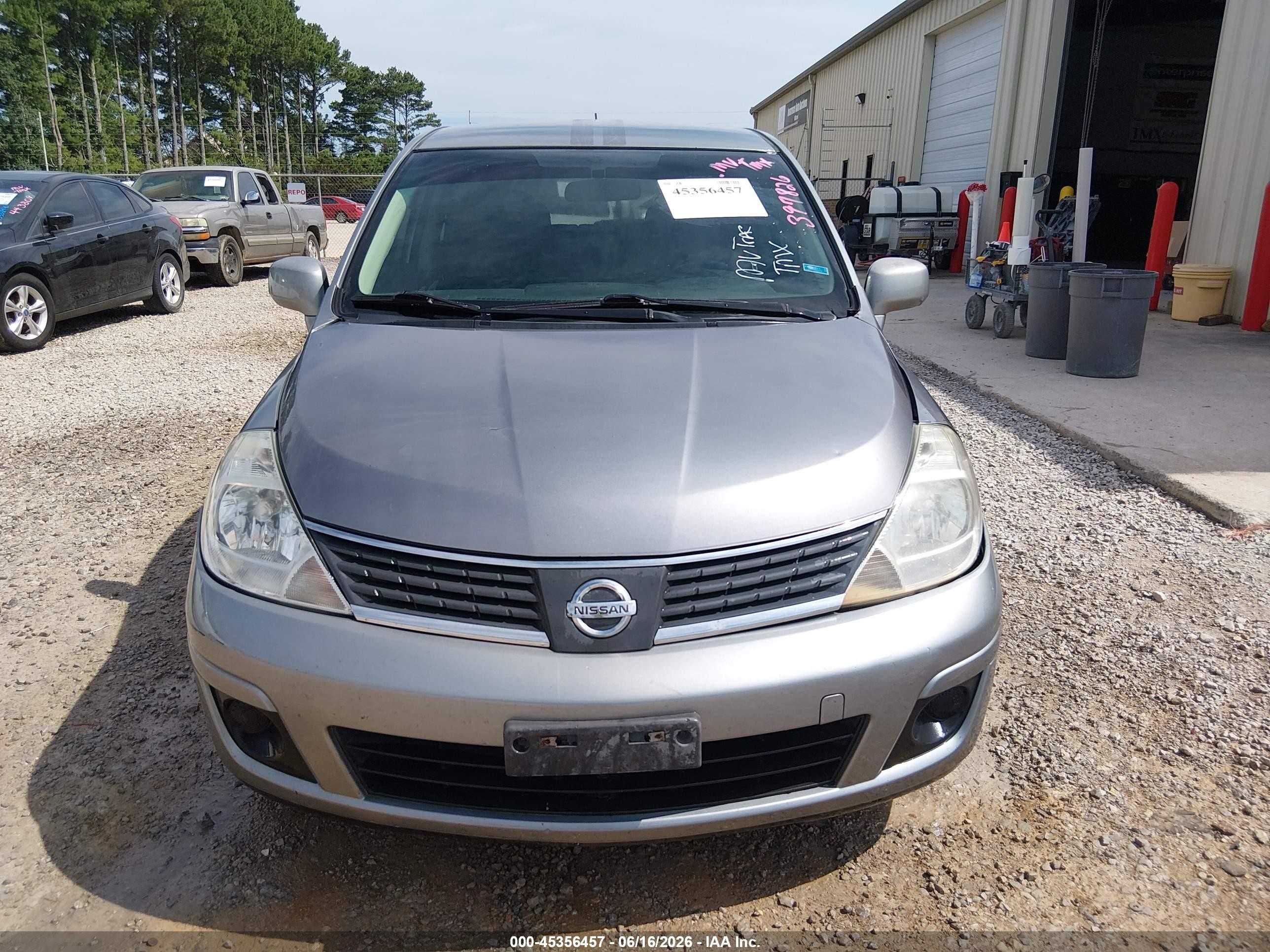 2008 Nissan Versa 1.8sl Gray vin: 3N1BC13E68L397826