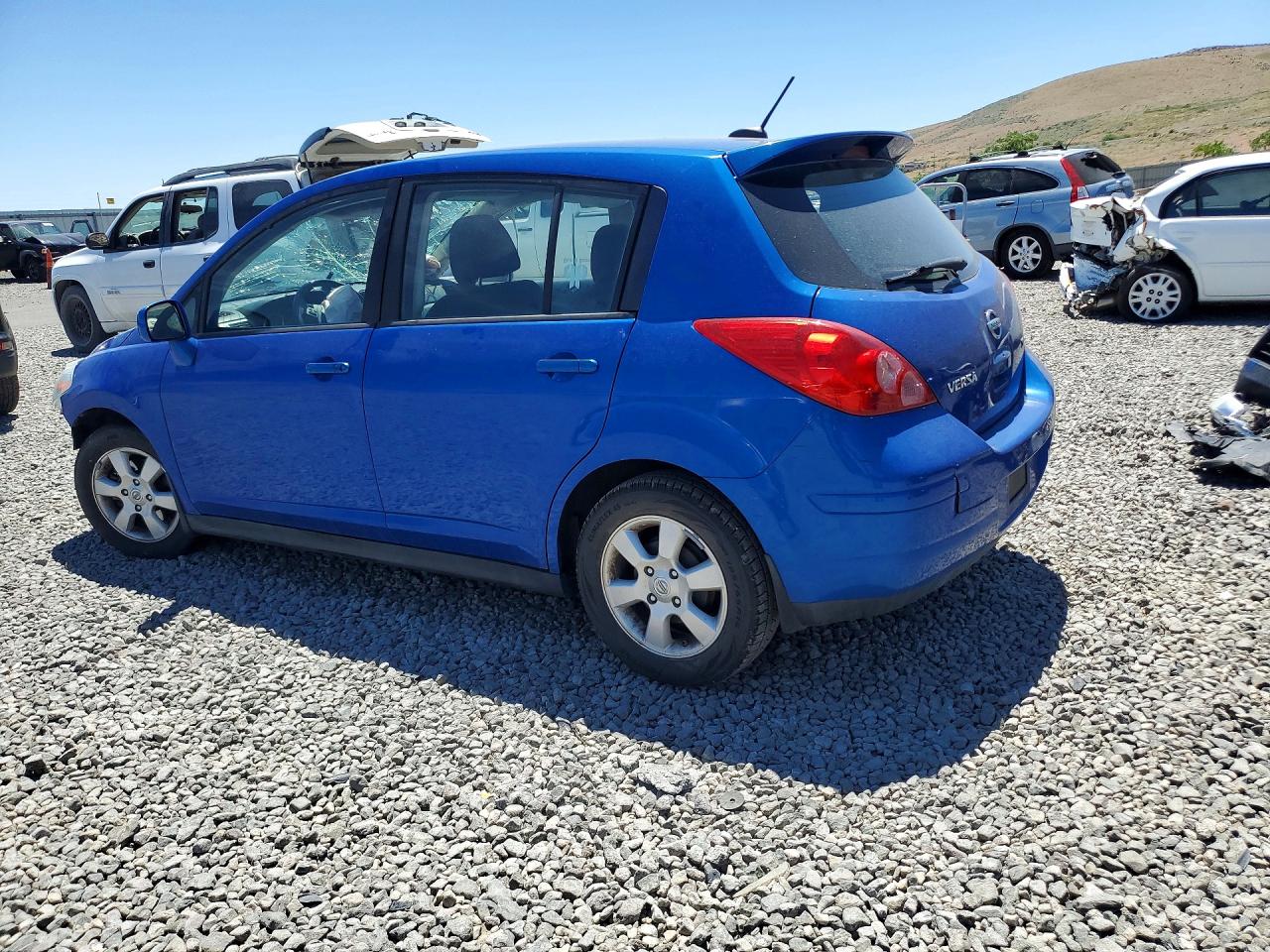 2008 Nissan Versa 1.8 S Blue vin: 3N1BC13E68L413510