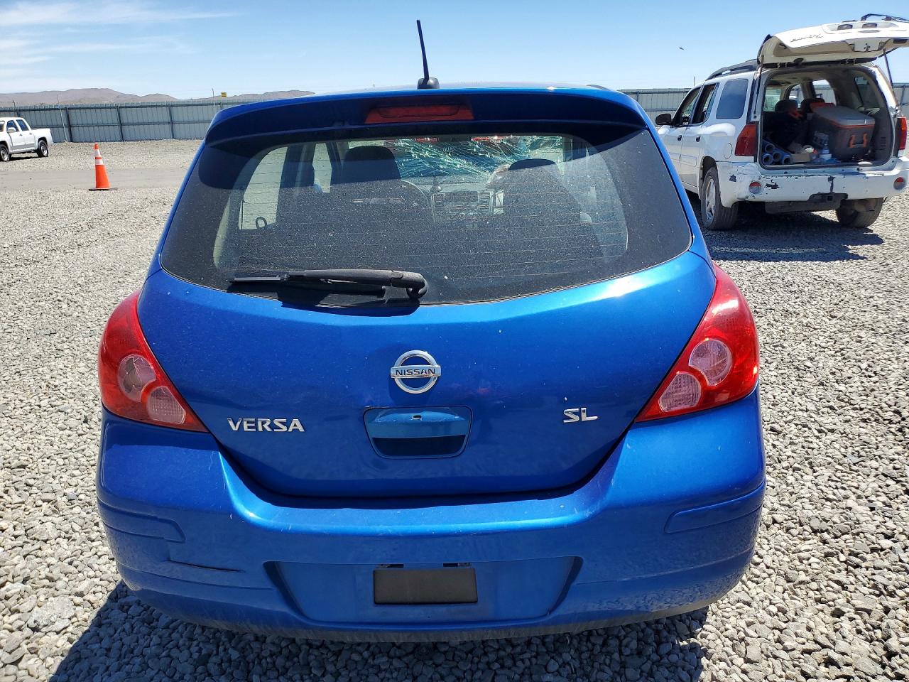 2008 Nissan Versa 1.8 S Blue vin: 3N1BC13E68L413510