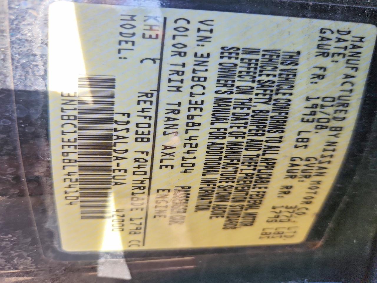 2008 Nissan Versa S Black vin: 3N1BC13E68L424104