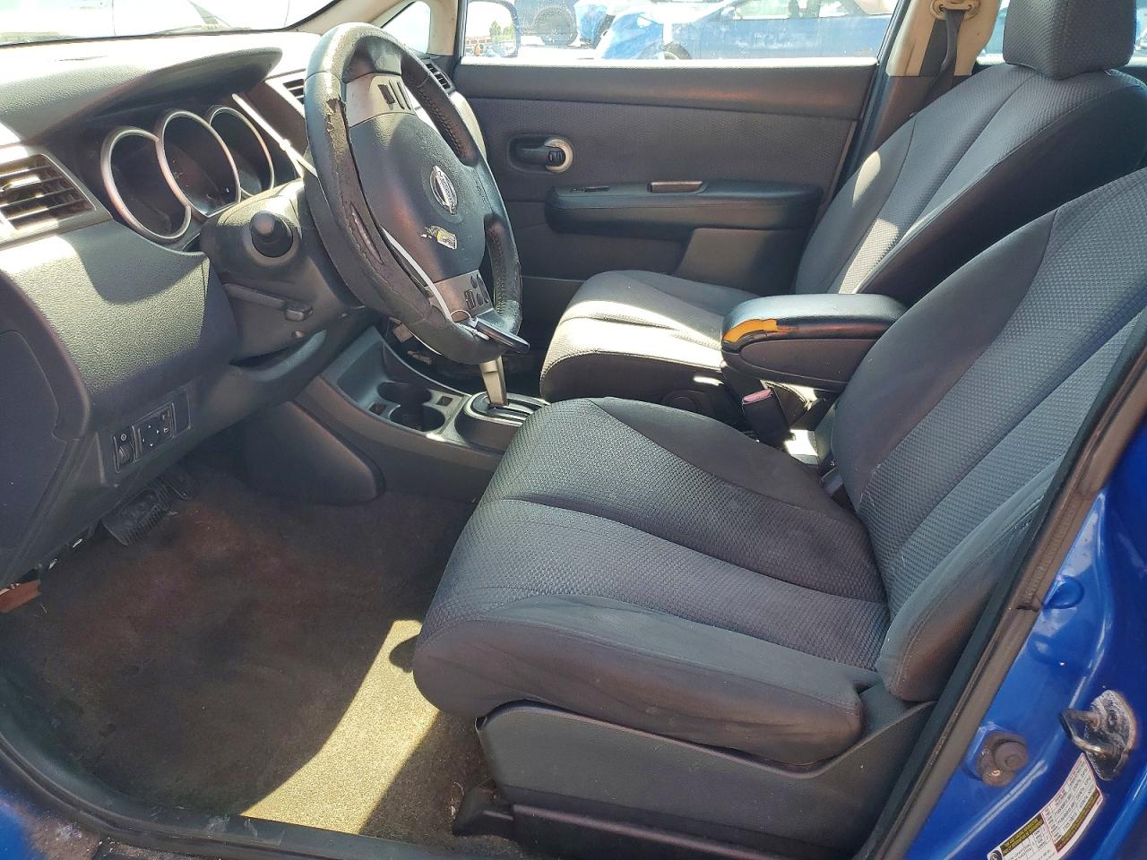 2008 Nissan Versa S Blue vin: 3N1BC13E68L425348