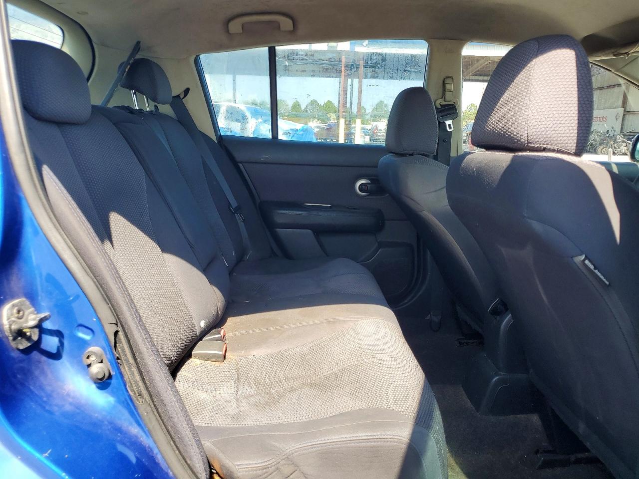 2008 Nissan Versa S Blue vin: 3N1BC13E68L425348