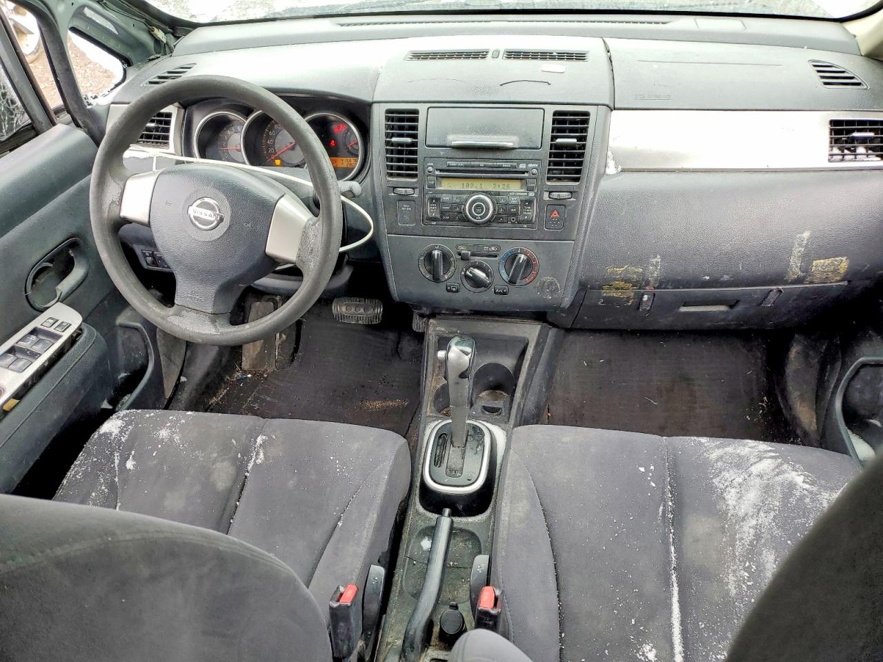 2008 Nissan Versa Gray vin: 3N1BC13E68L436088