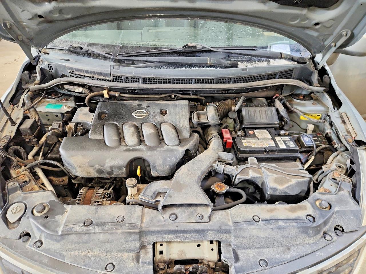2008 Nissan Versa 1.8 S Silver vin: 3N1BC13E68L452954