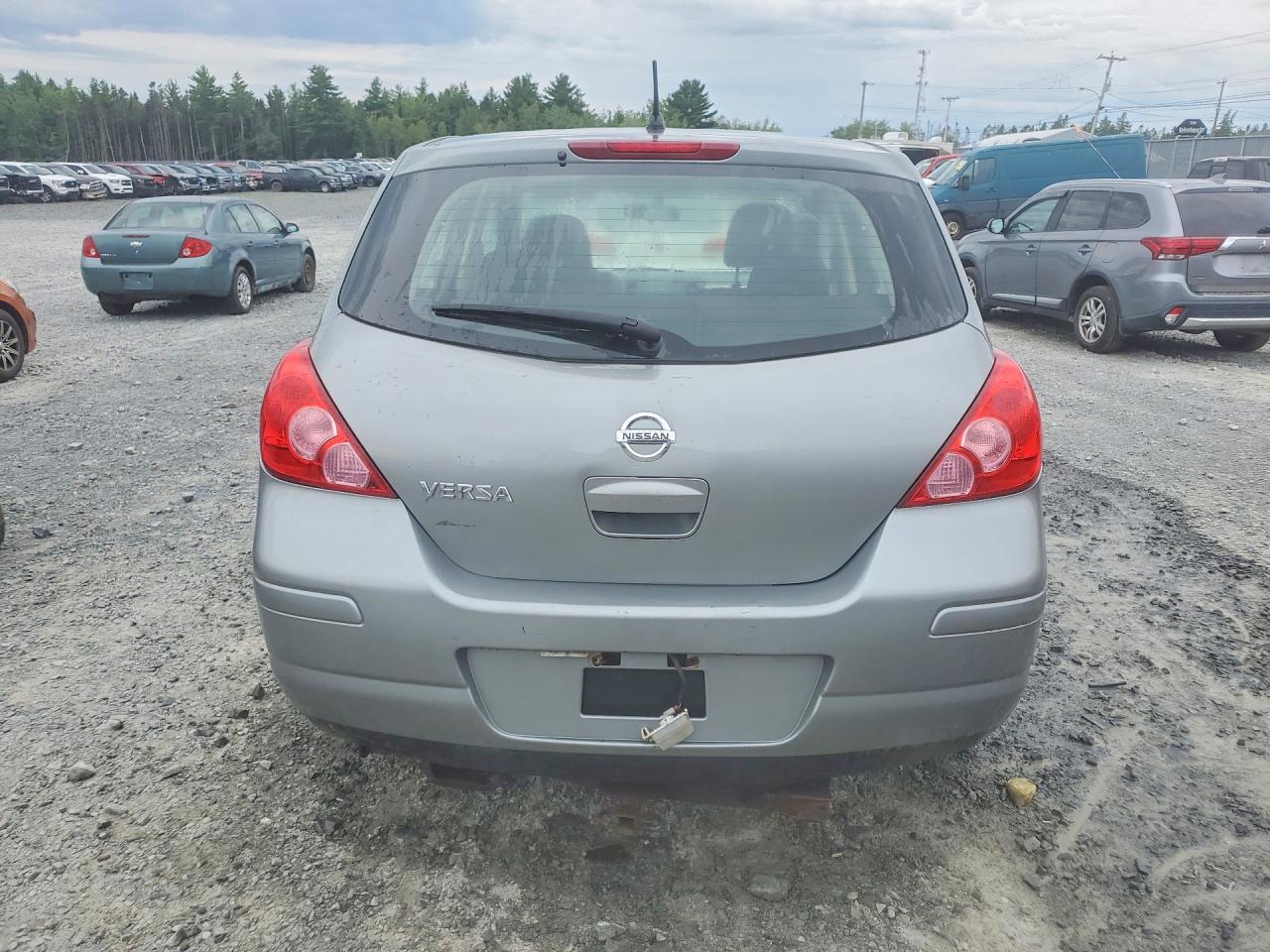 2008 Nissan Versa S Gray vin: 3N1BC13E68L456955