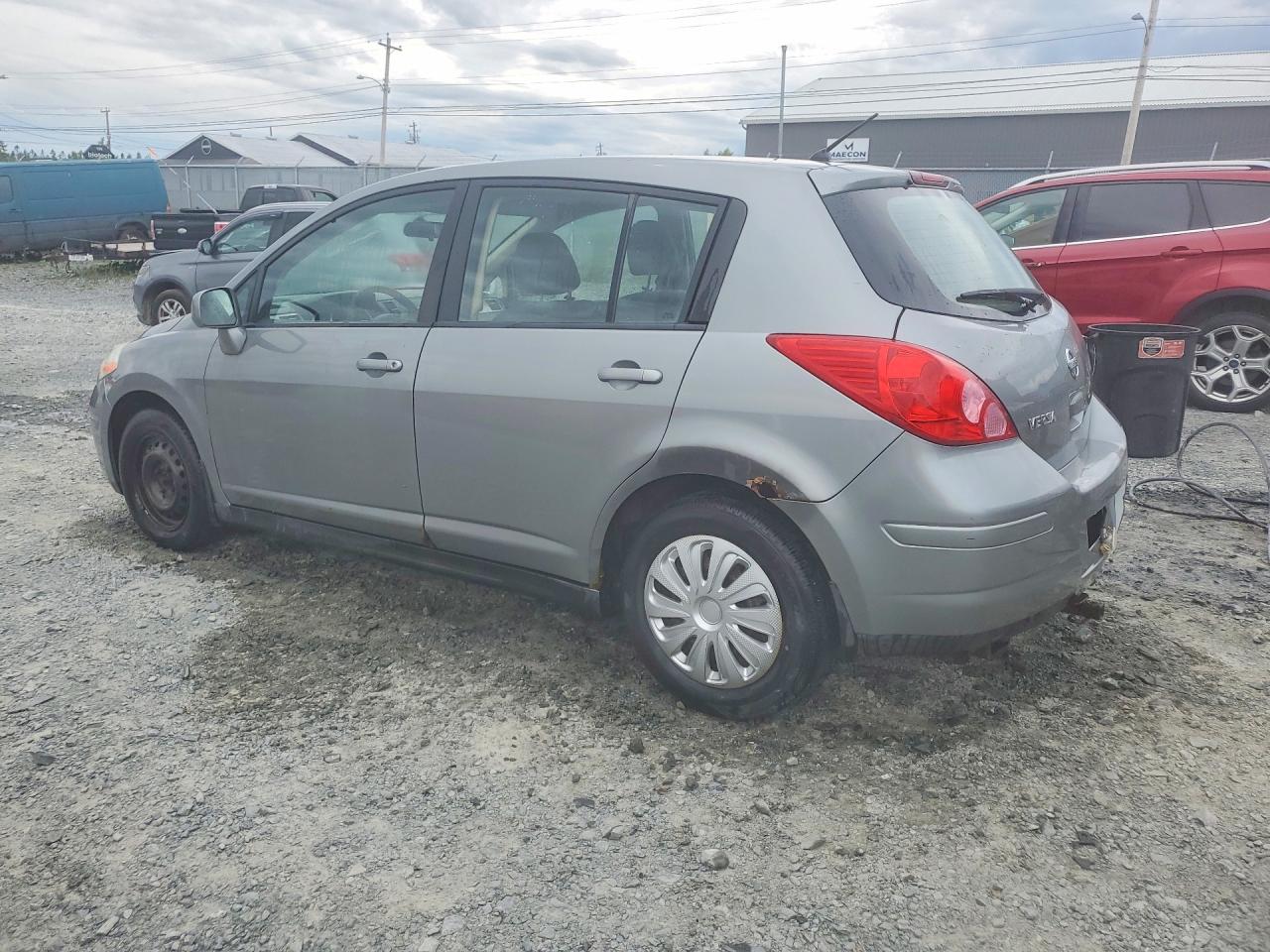 2008 Nissan Versa S Gray vin: 3N1BC13E68L456955