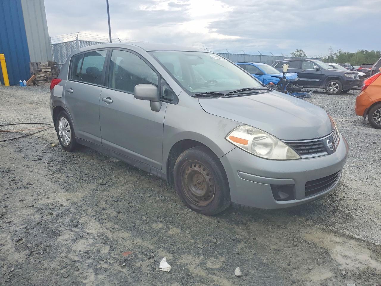 2008 Nissan Versa S Gray vin: 3N1BC13E68L456955