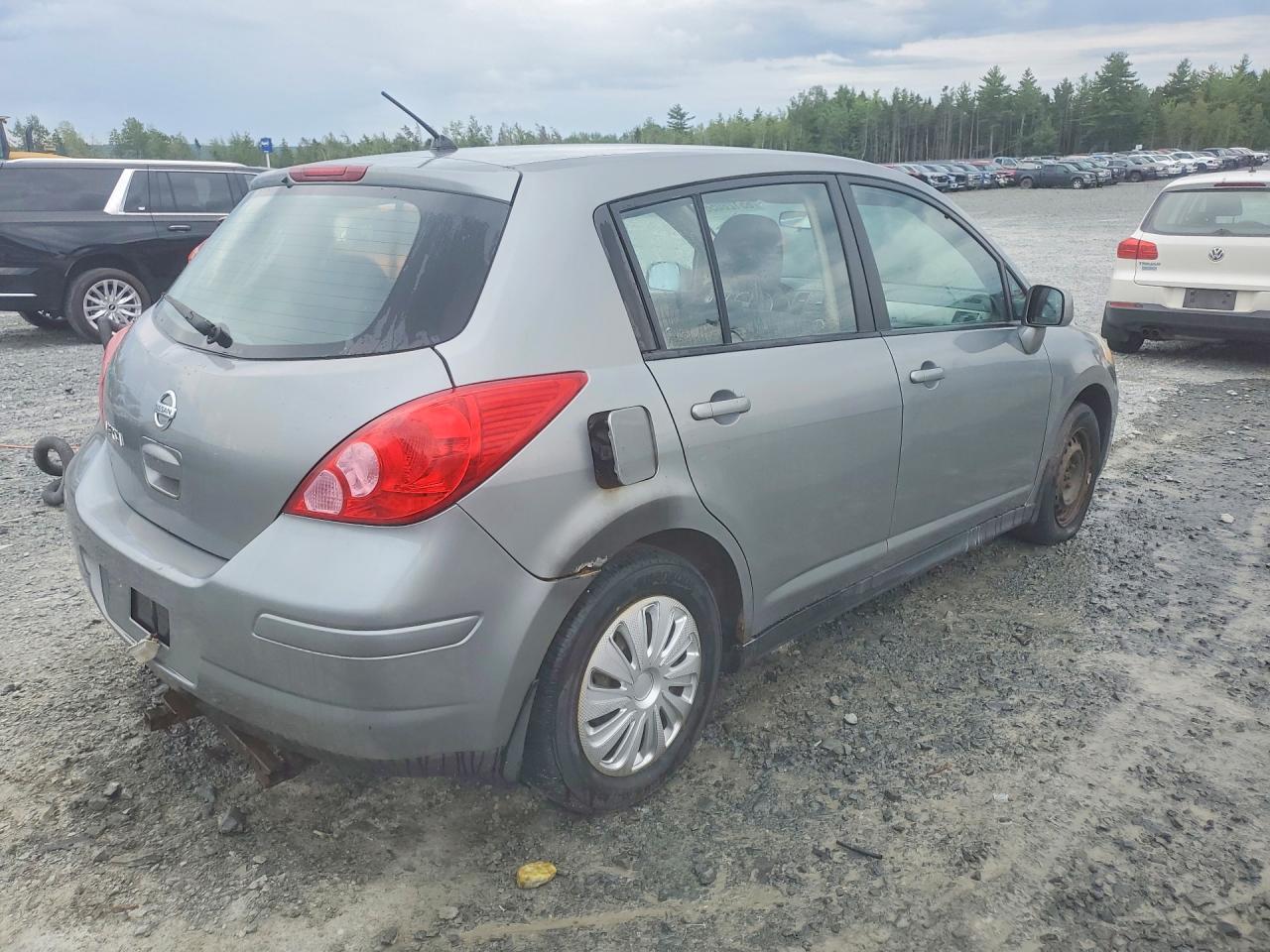 2008 Nissan Versa S Gray vin: 3N1BC13E68L456955