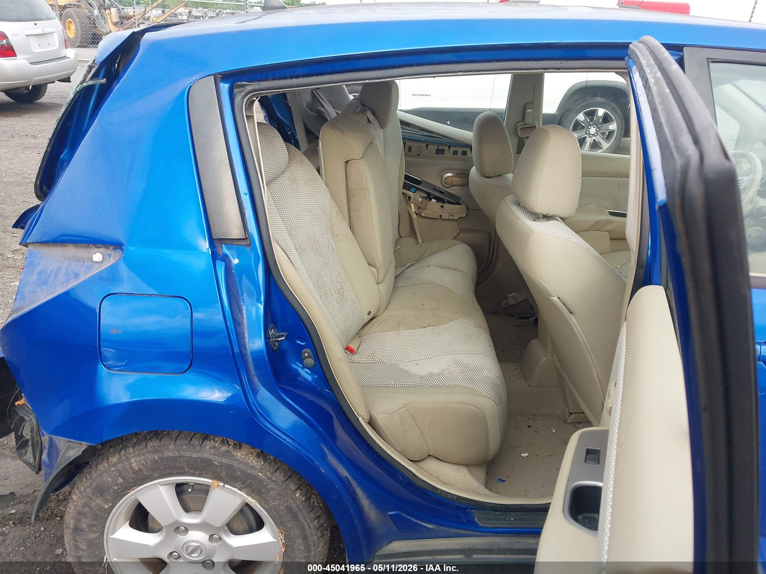 2009 Nissan Versa 1.8sl Blue vin: 3N1BC13E69L408339