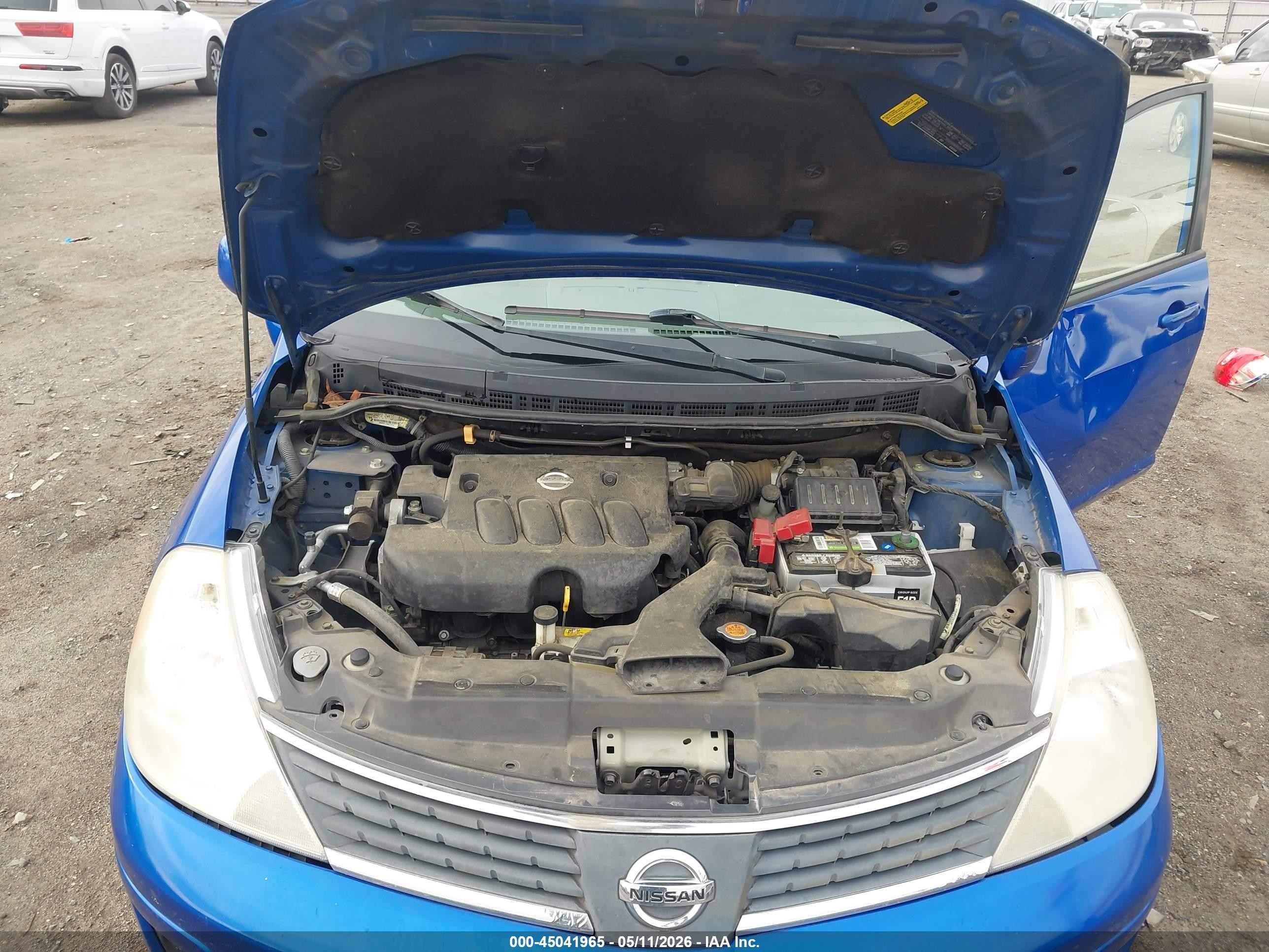 2009 Nissan Versa 1.8sl Blue vin: 3N1BC13E69L408339