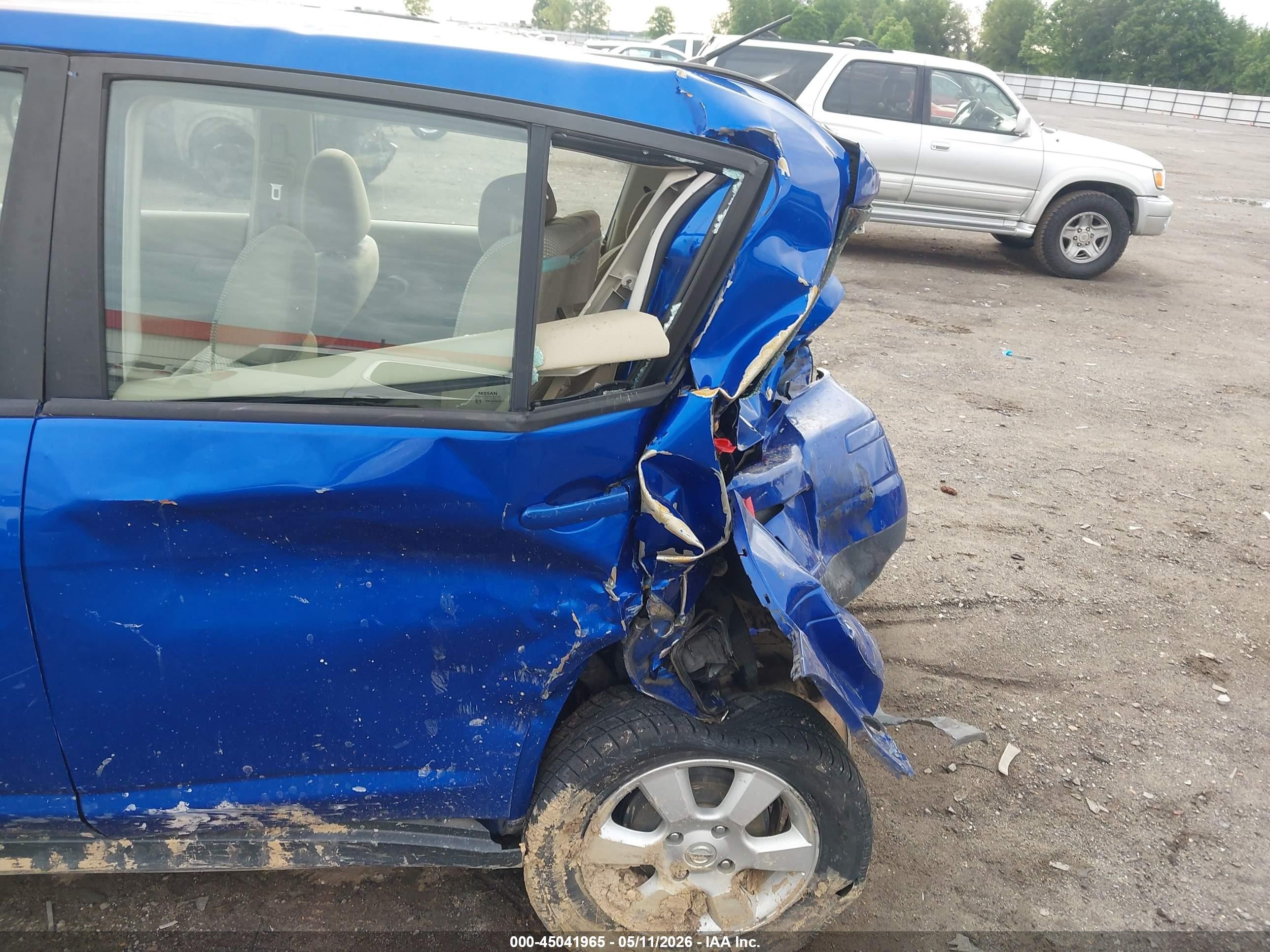 2009 Nissan Versa 1.8sl Blue vin: 3N1BC13E69L408339