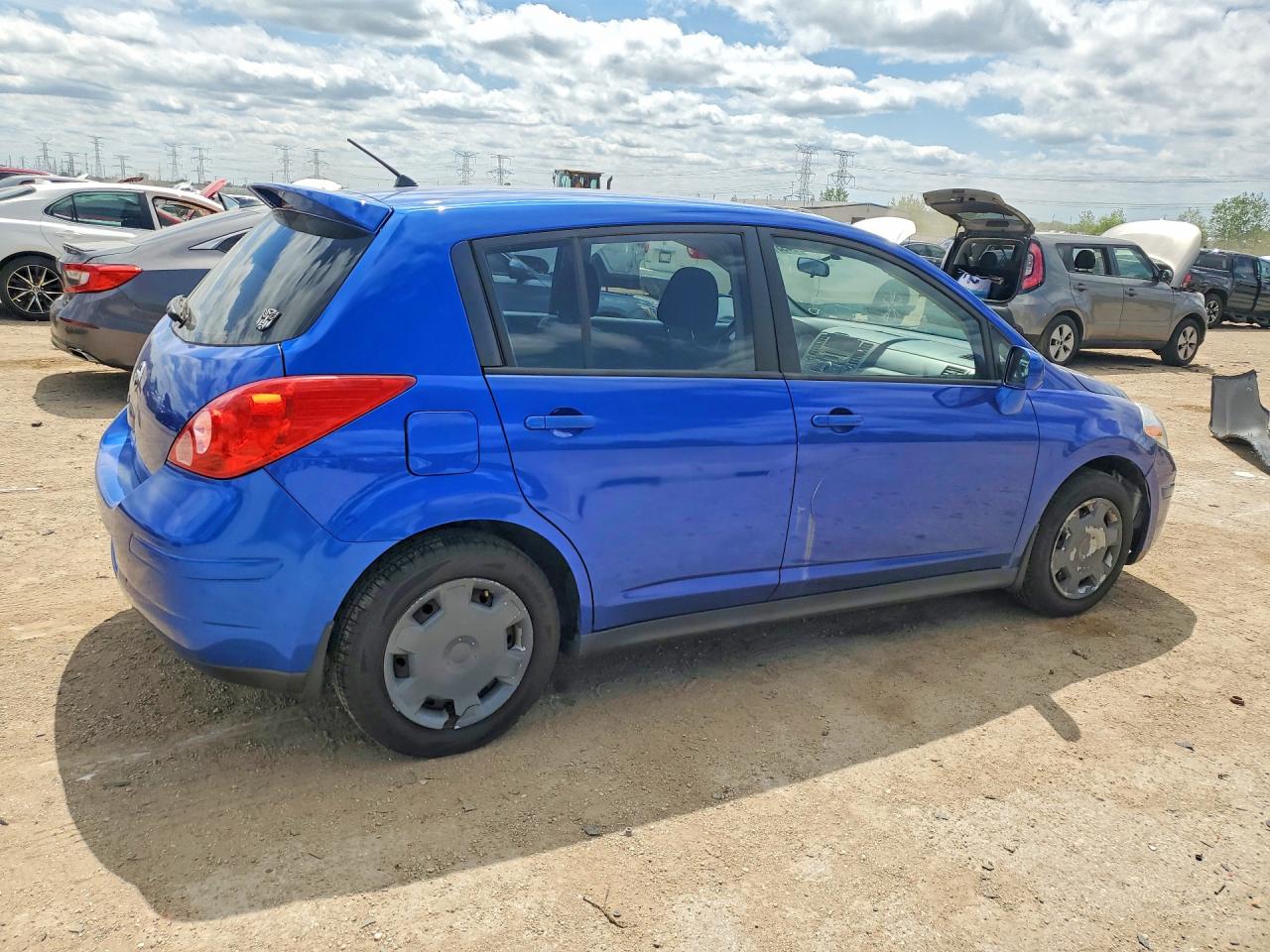 2009 Nissan Versa S/sl Blue vin: 3N1BC13E69L411600
