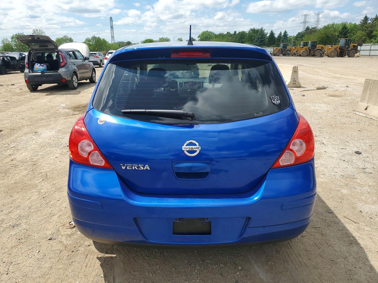 2009 Nissan Versa S/sl Blue vin: 3N1BC13E69L411600