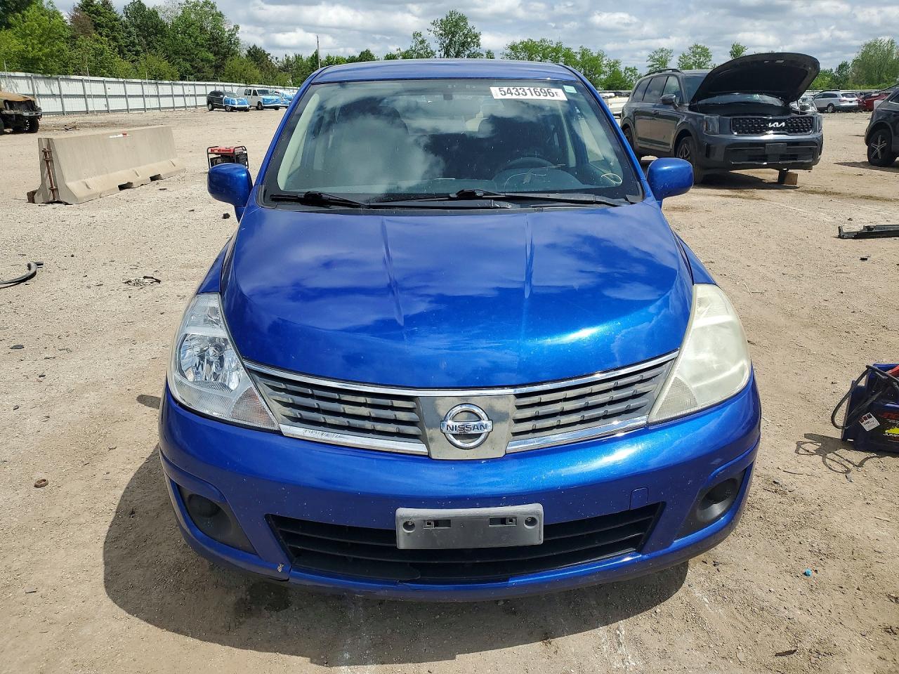 2009 Nissan Versa S/sl Blue vin: 3N1BC13E69L411600