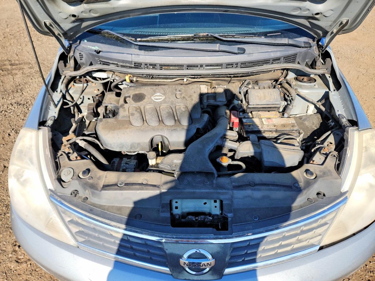 2009 Nissan Versa 1.8 S Silver vin: 3N1BC13E69L443706