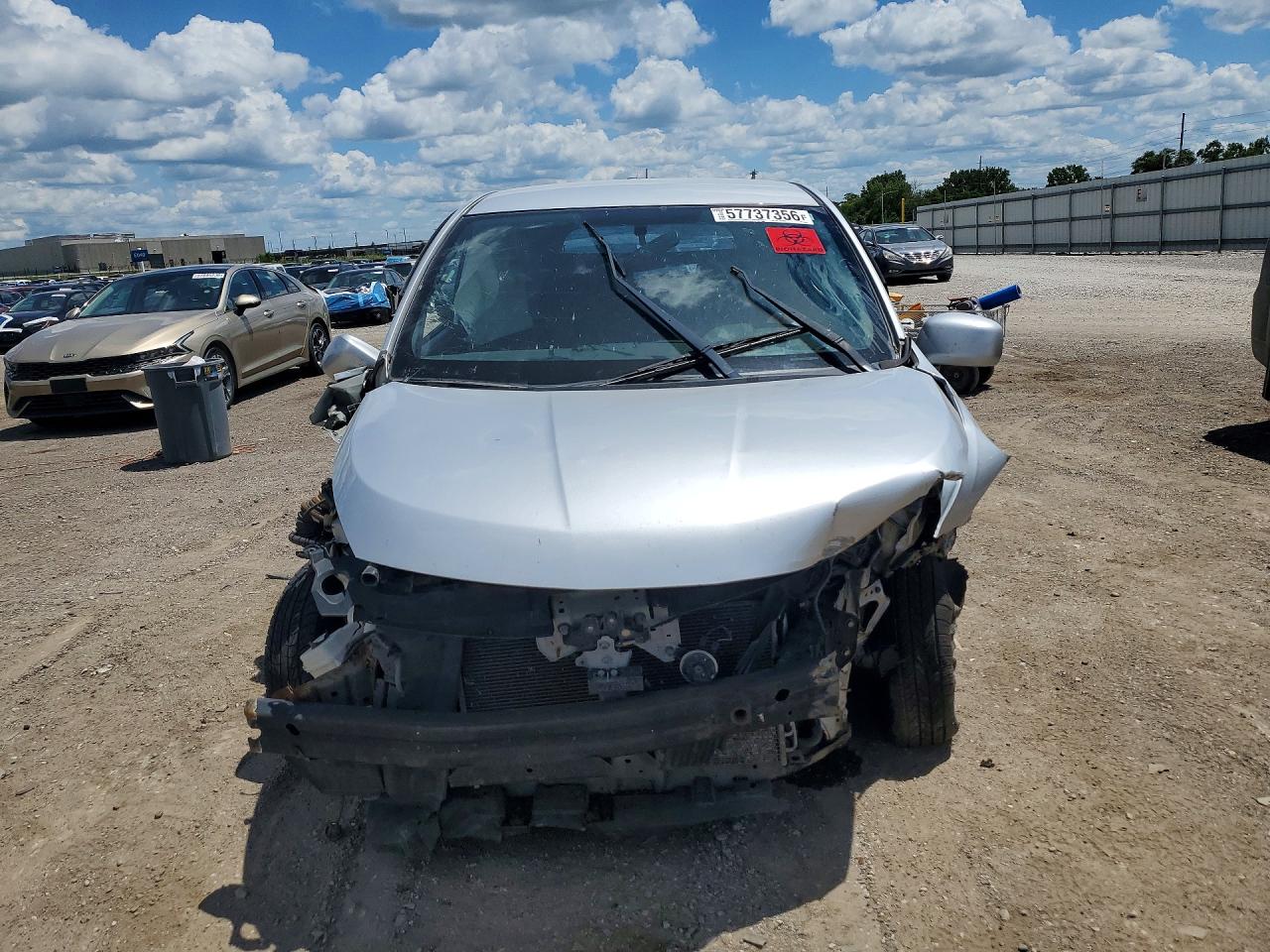 2009 Nissan Versa 1.8 S Silver vin: 3N1BC13E69L460456