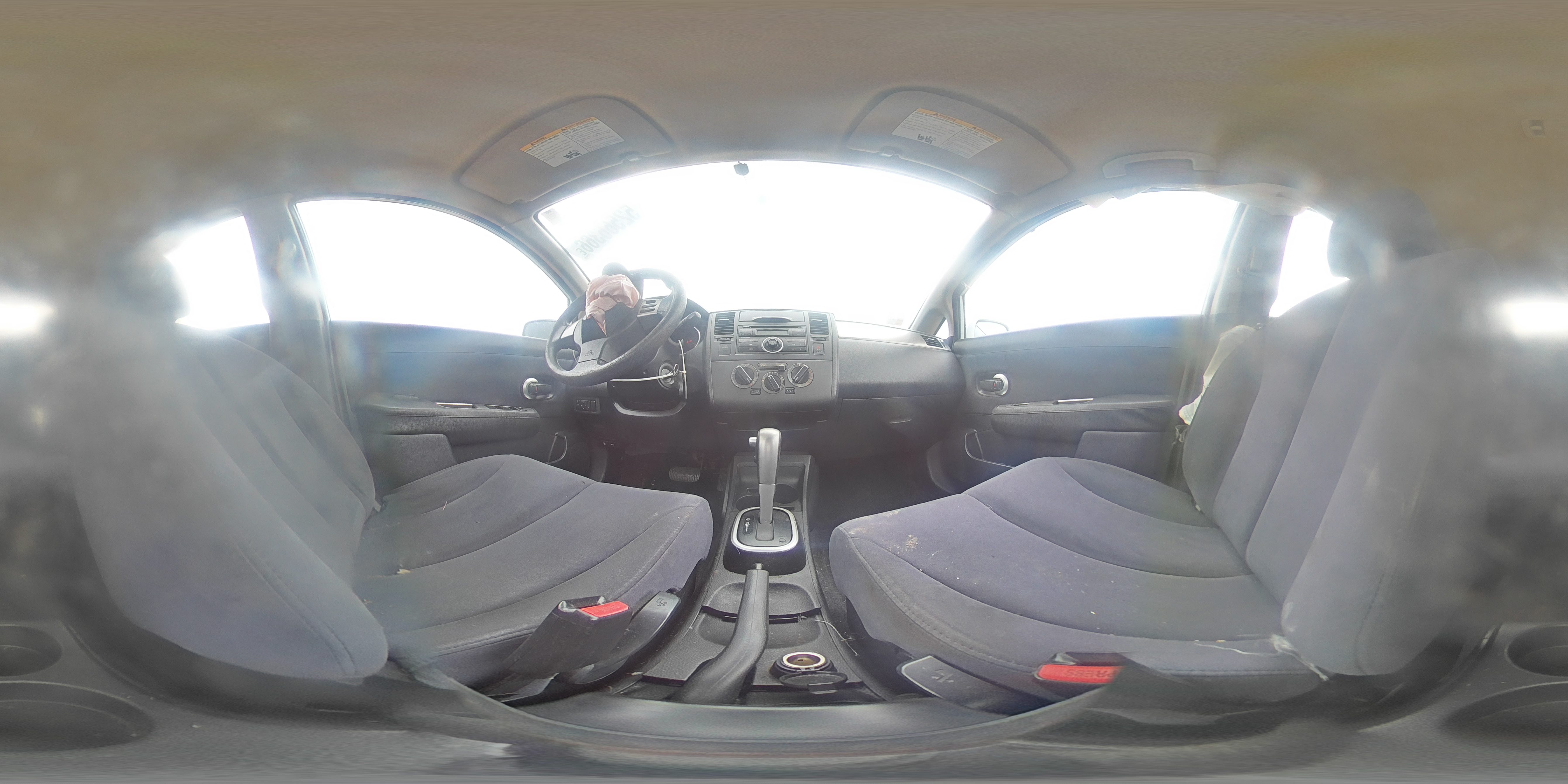 2009 Nissan Versa 1.8 S White vin: 3N1BC13E69L472767