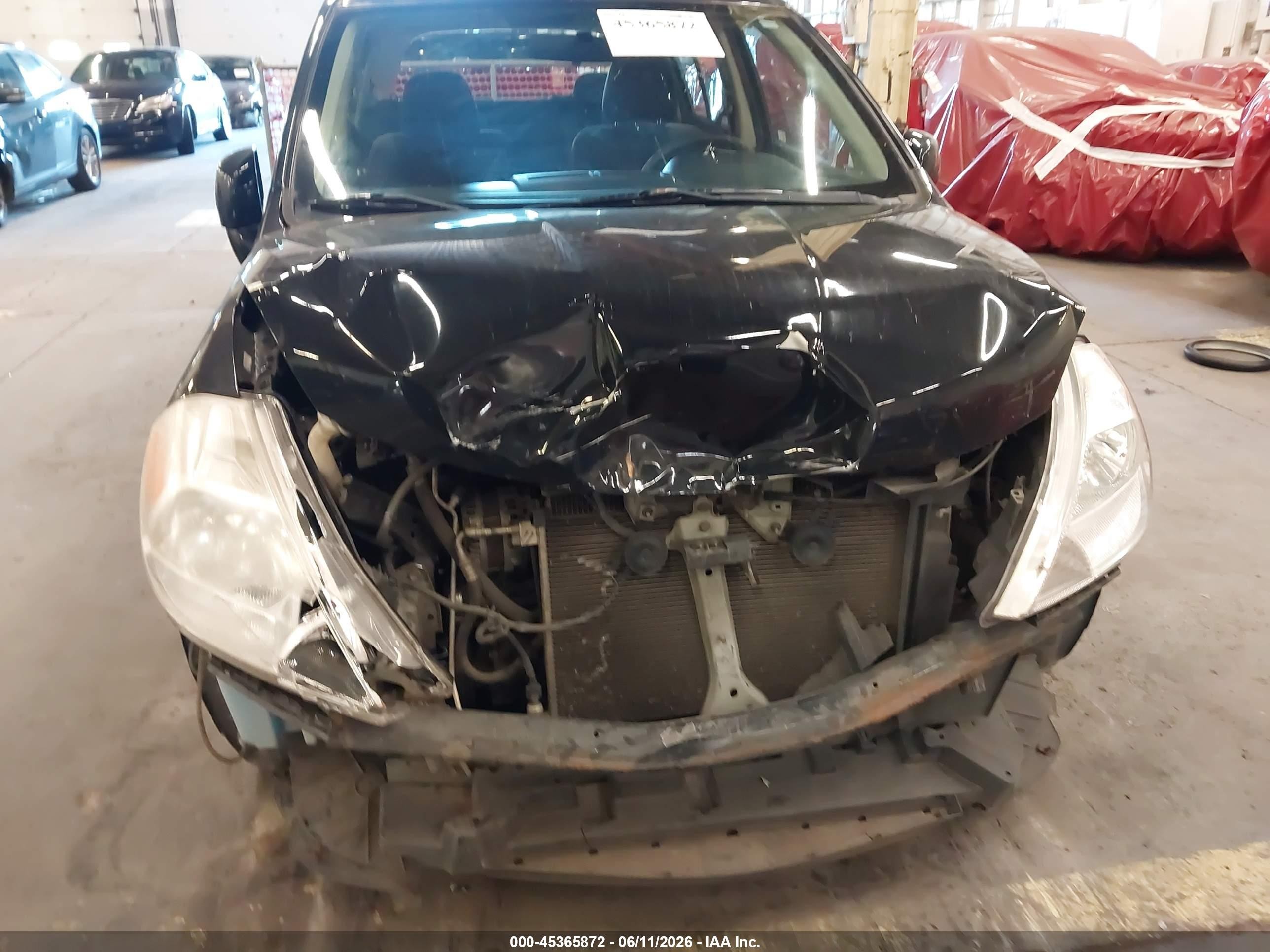 2007 Nissan Versa 1.8s Черный vin: 3N1BC13E77L431612