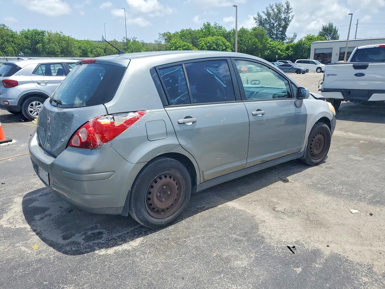 2007 Nissan Versa 1.8 S Gray vin: 3N1BC13E77L440827