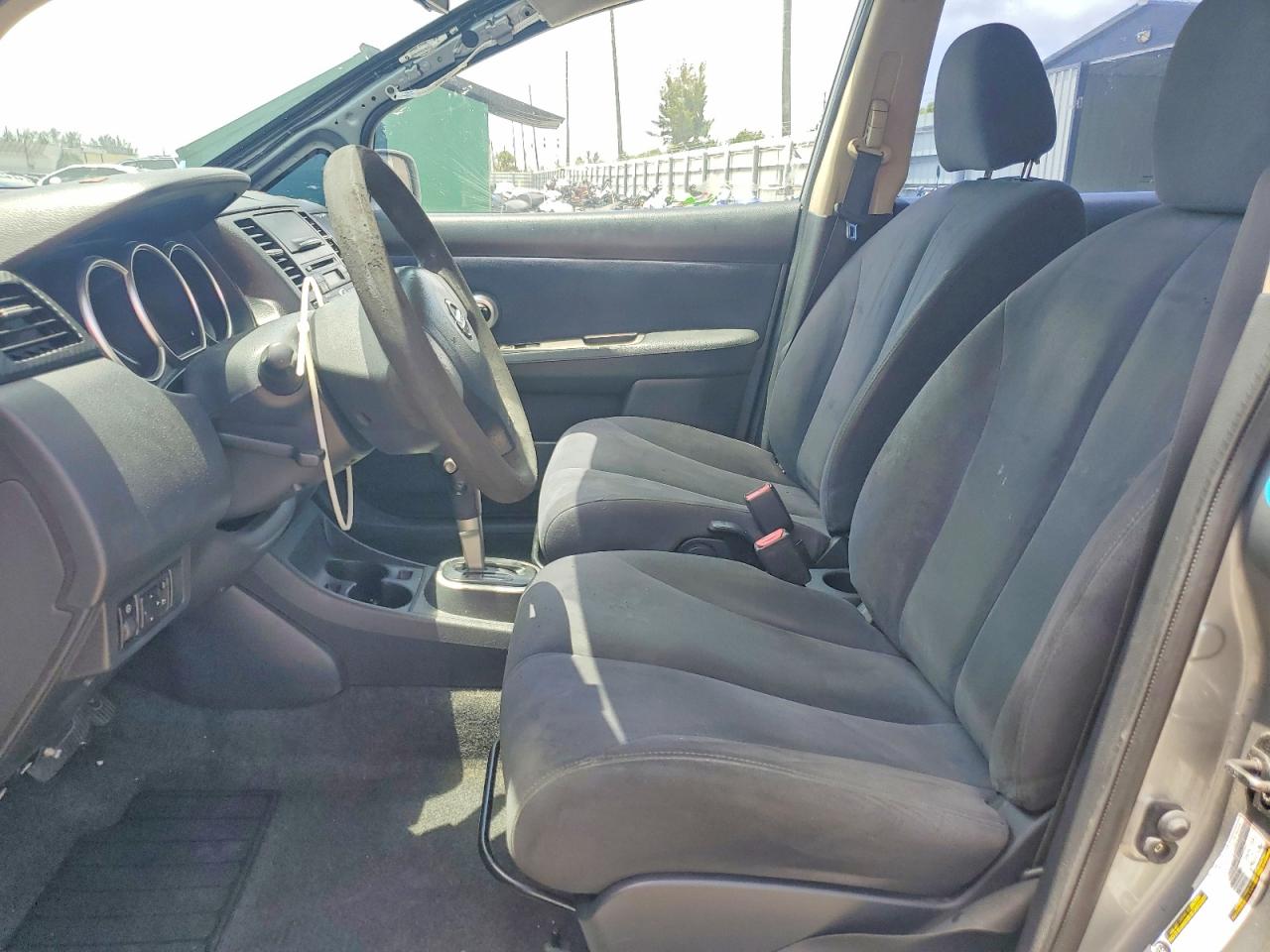 2007 Nissan Versa 1.8 S Gray vin: 3N1BC13E77L440827