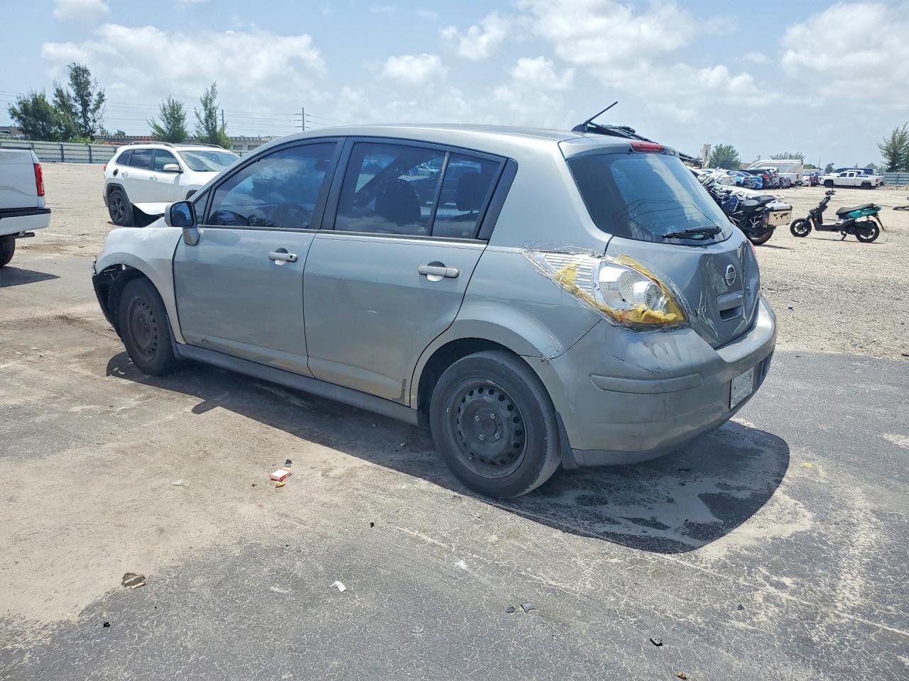 2007 Nissan Versa 1.8 S Gray vin: 3N1BC13E77L440827