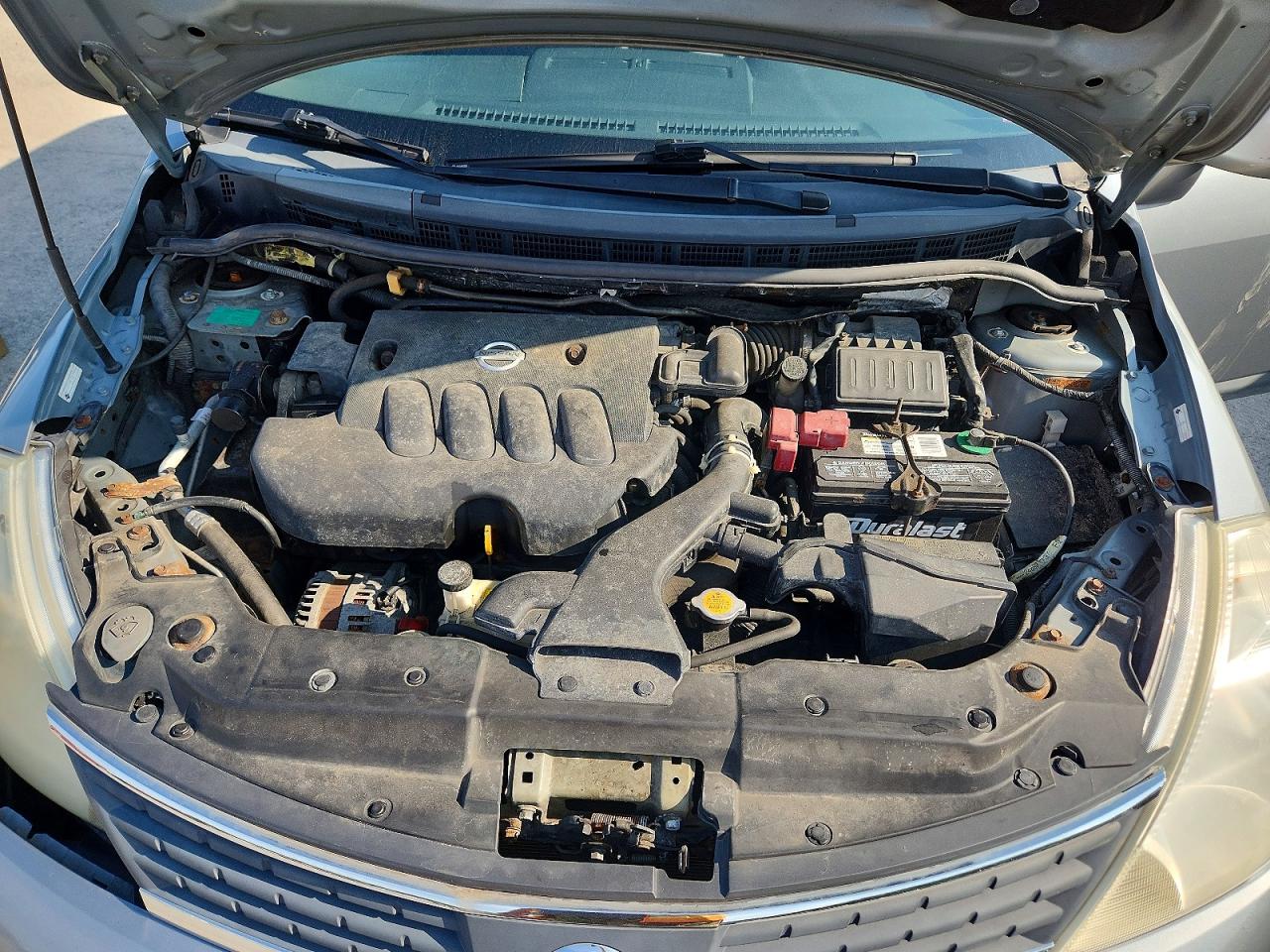 2007 Nissan Versa 1.8 S Gray vin: 3N1BC13E77L450547
